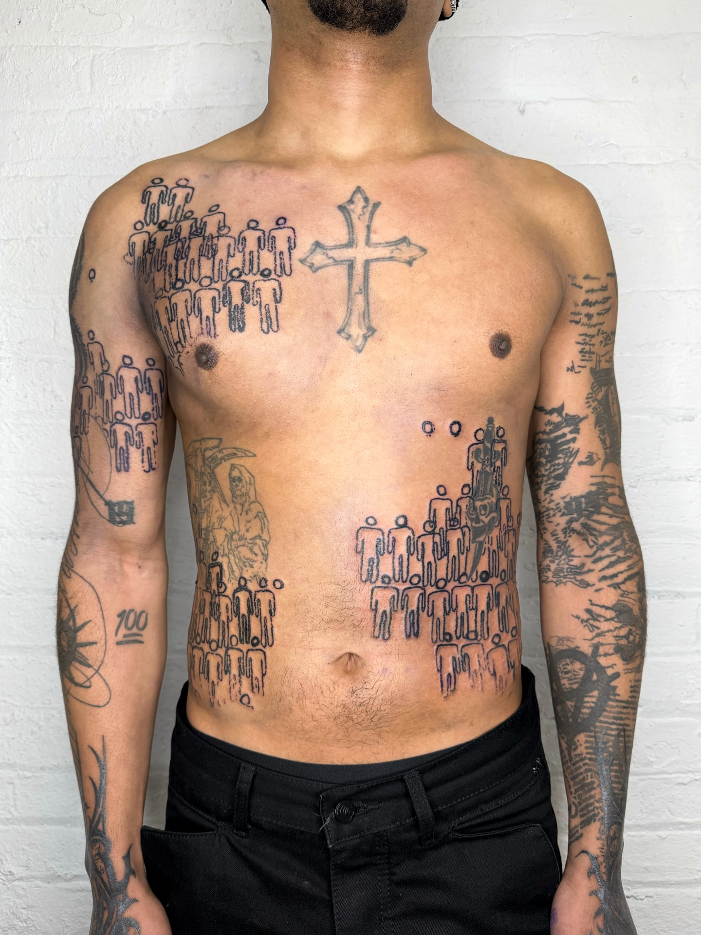 Tattoo by @makeout_sesh — black_and_grey