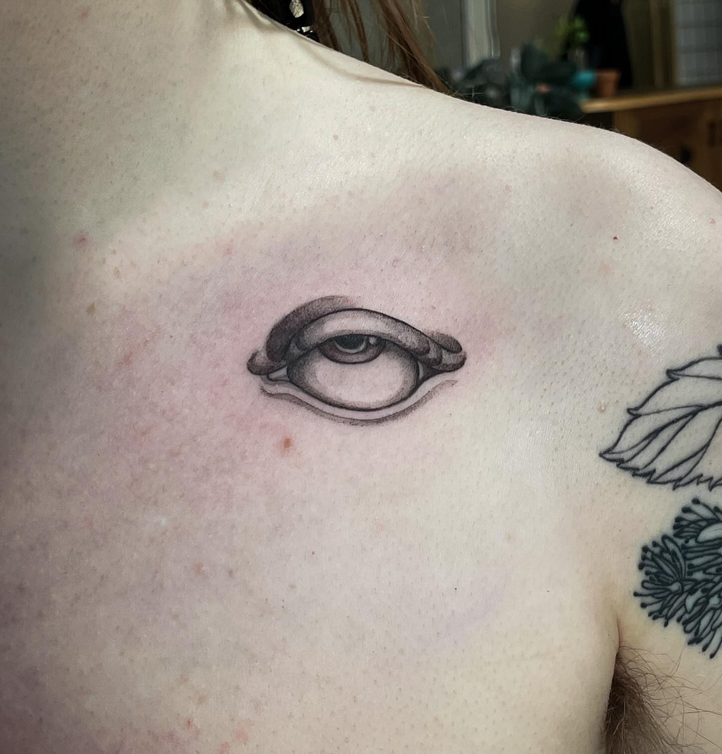 Tattoo by @whatreiley β realism, black_and_grey