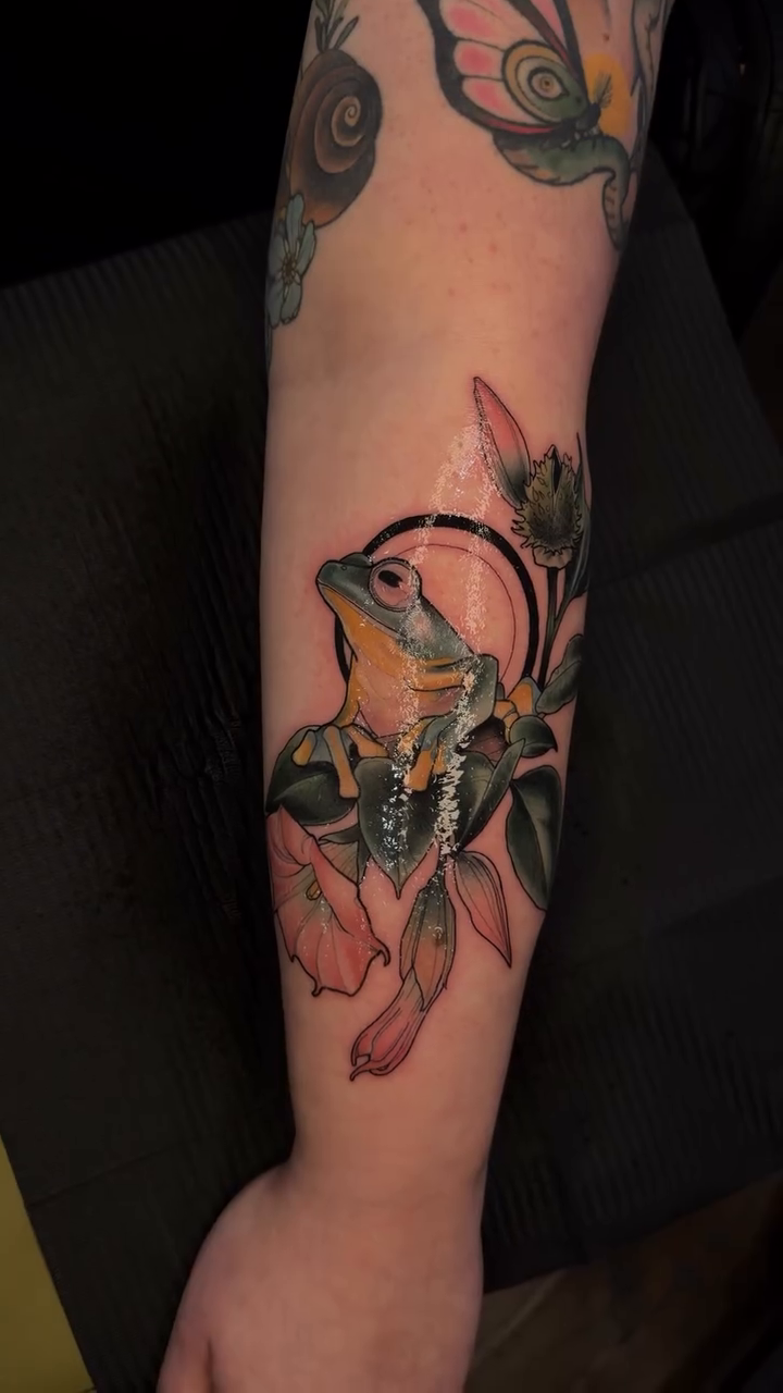 Tattoo by @alyssa_shirkey — realism, japanese_irezumi