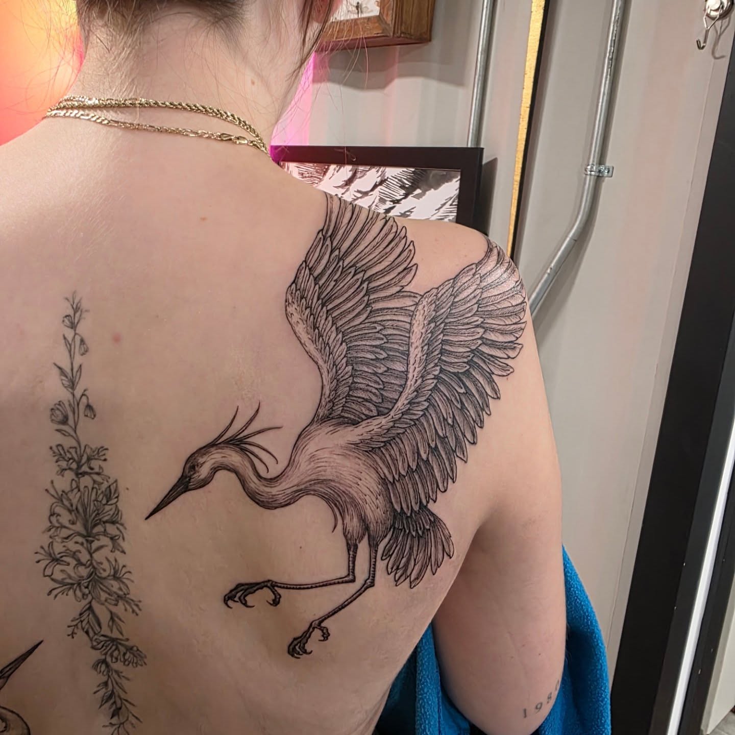 Tattoo by @asparagusnightmare — black_and_grey