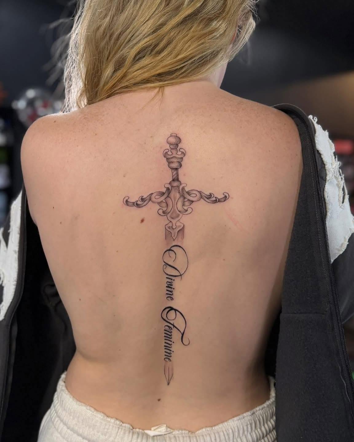 Tattoo by @kreidler_inks — black_and_grey
