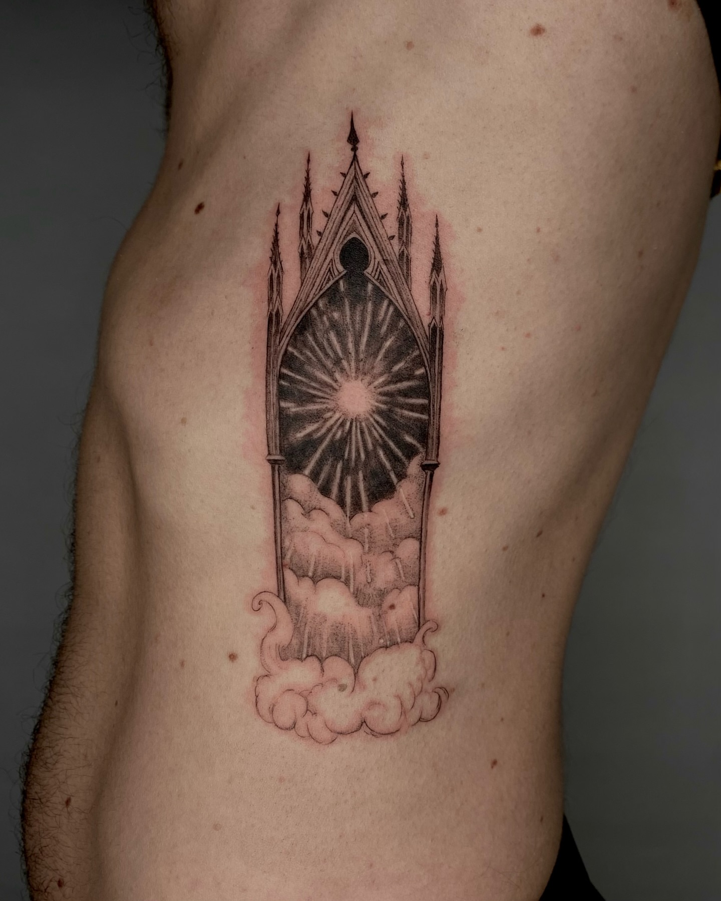 Tattoo by @cowgurl_bebop — black_and_grey