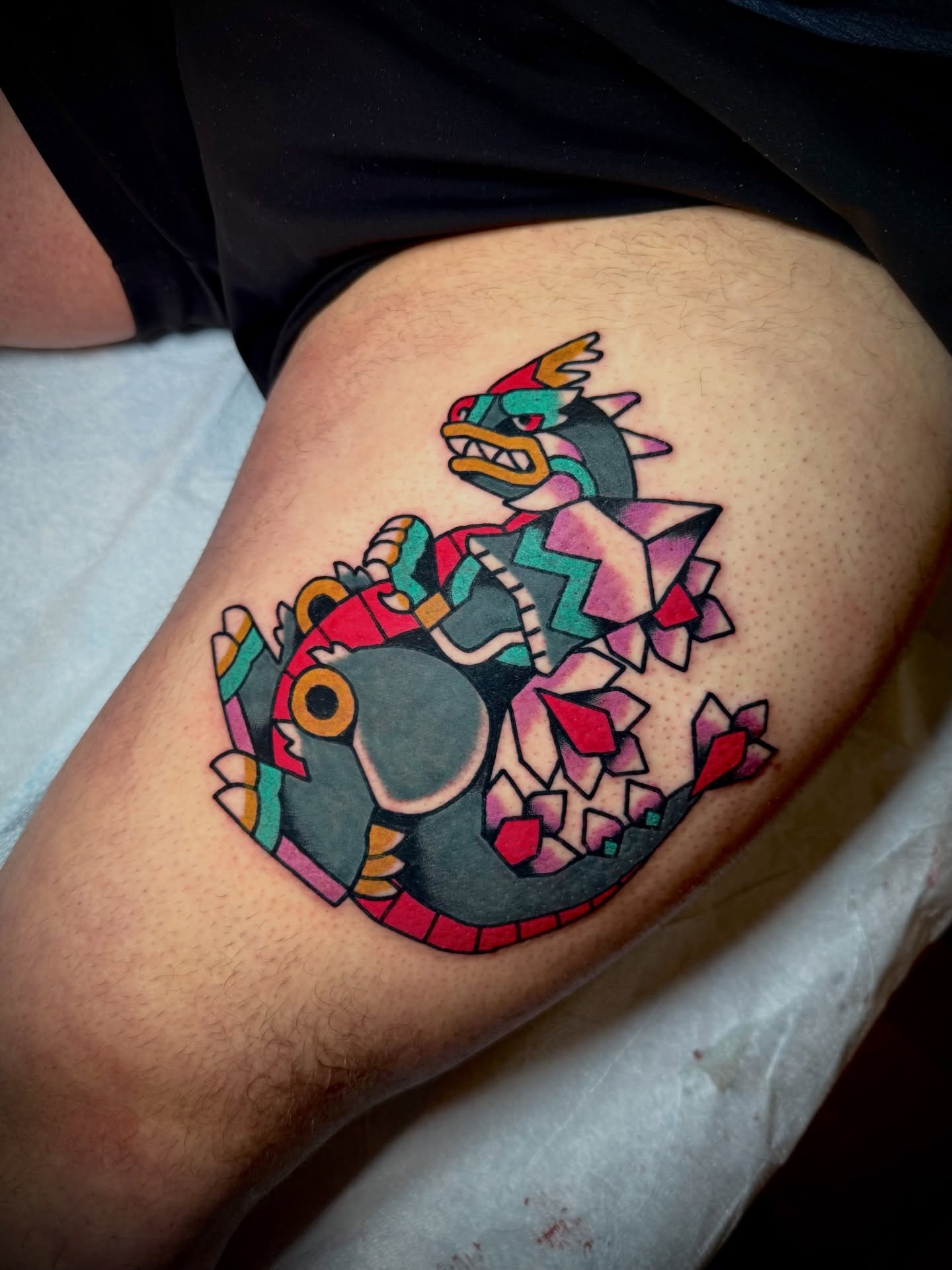 Tattoo by @_losifer — geometric