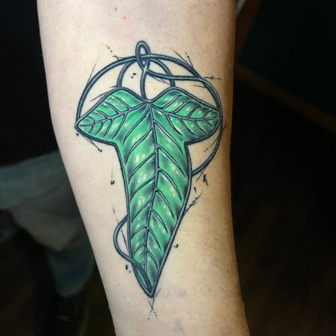 Tattoo by @inkbykyledunbar — illustrative, blackwork