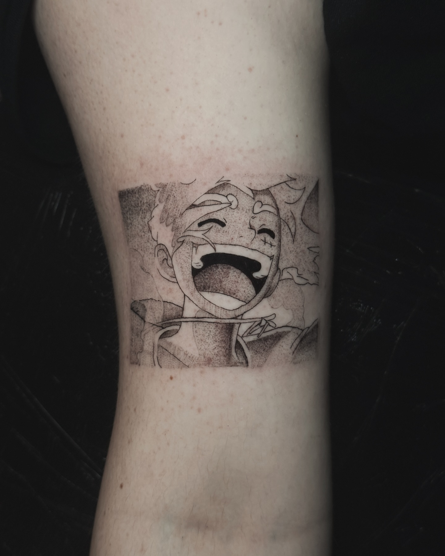 Tattoo by @umbra.inks — dotwork