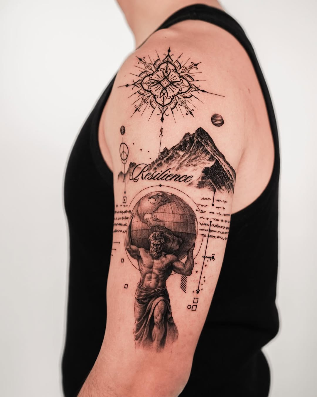 Tattoo by @jz_inker — realism, black_and_grey