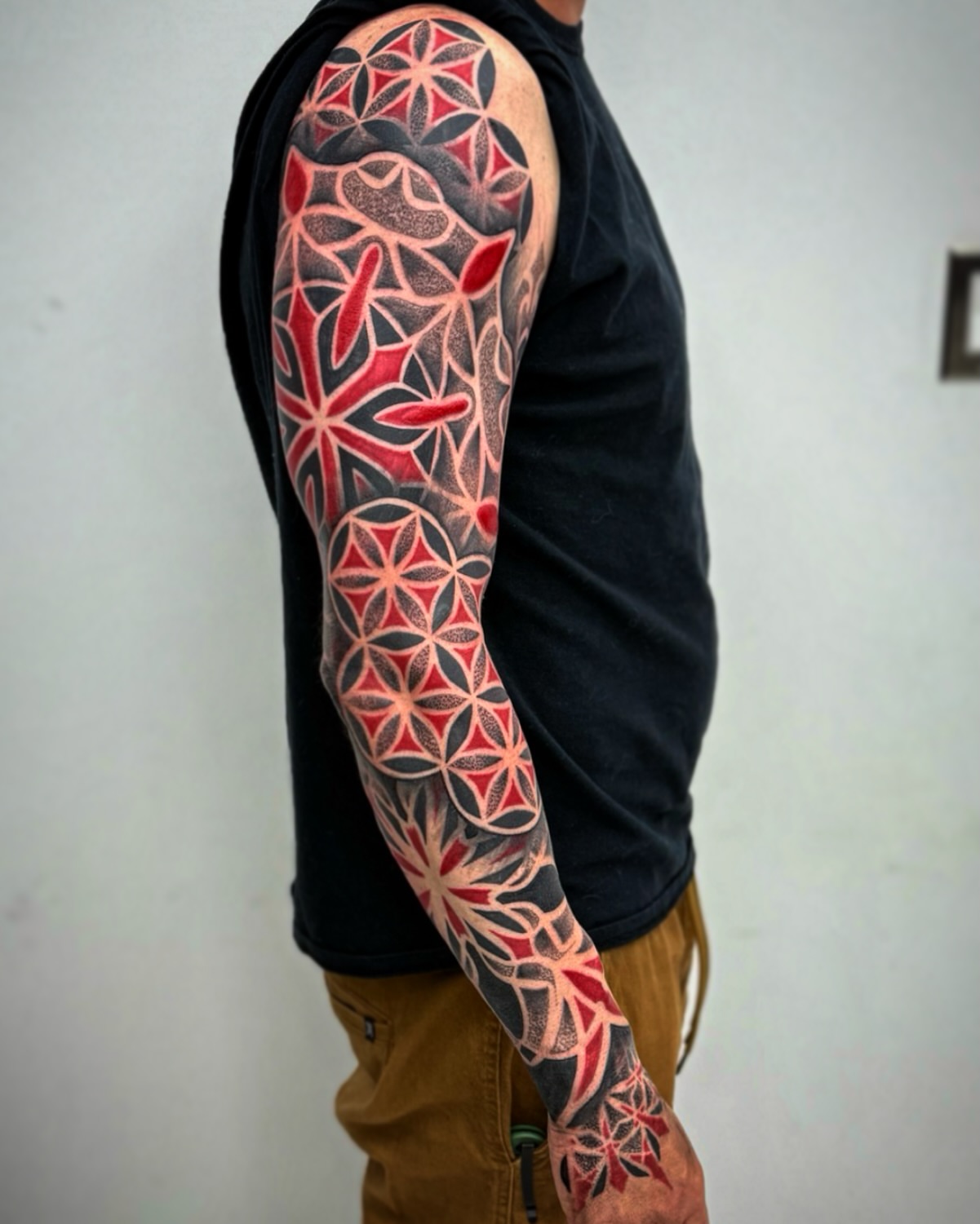 Tattoo by @mastercrae — geometric