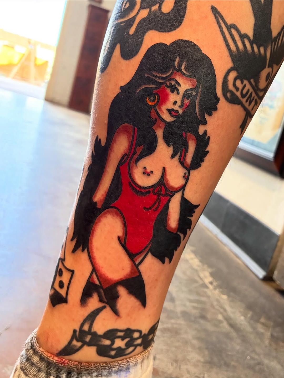 Tattoo by @goodtimesbabs — american_traditional