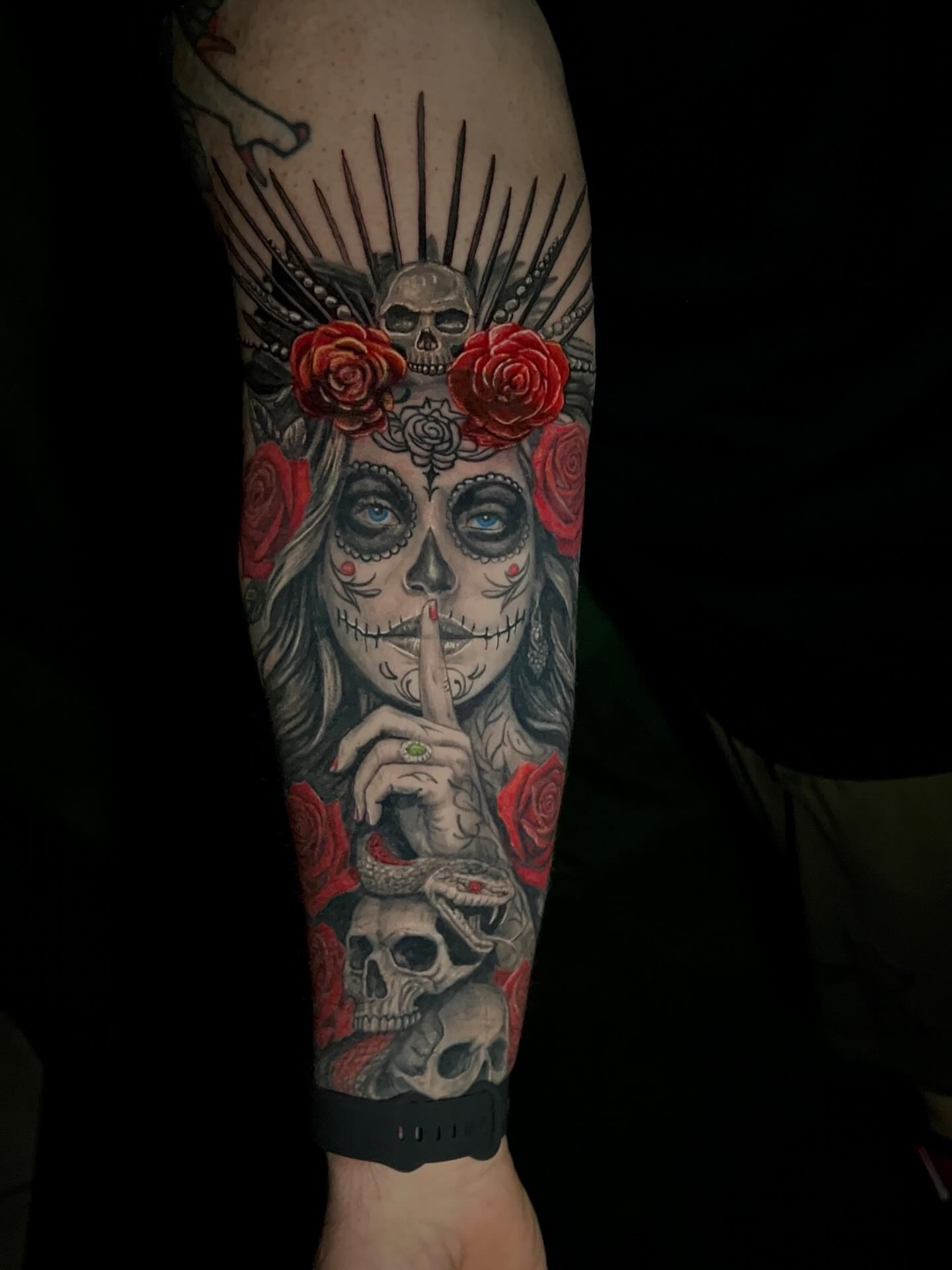 Tattoo by @rick_toiledclovertattoo โ chicano