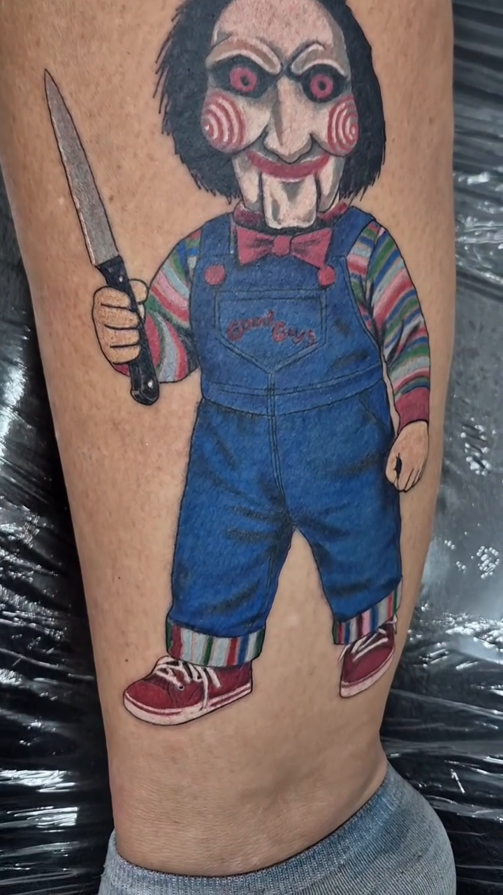 Tattoo by @cjones.collection — realism, trash_polka
