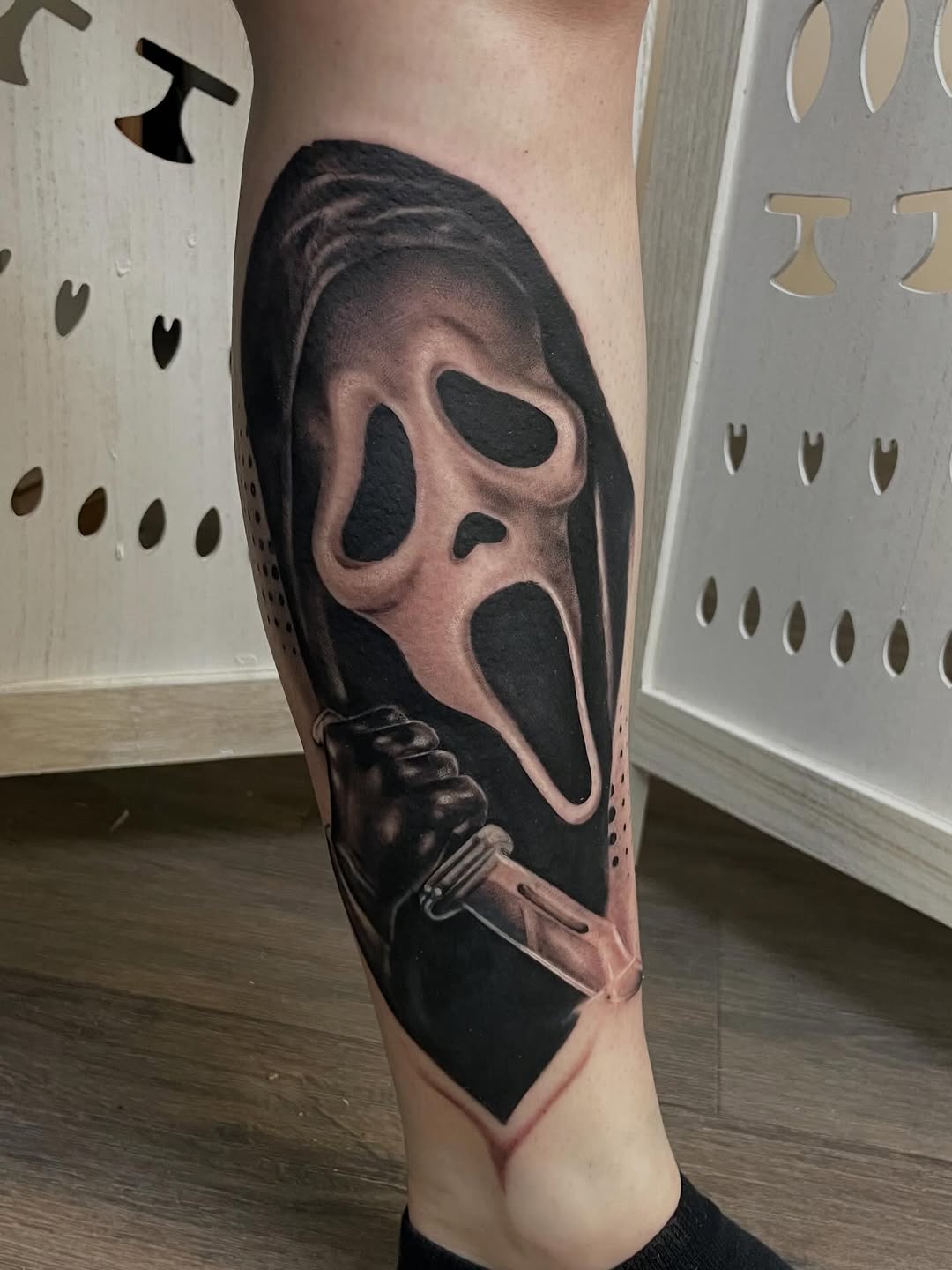 Tattoo by @hudslim — realism, black_and_grey