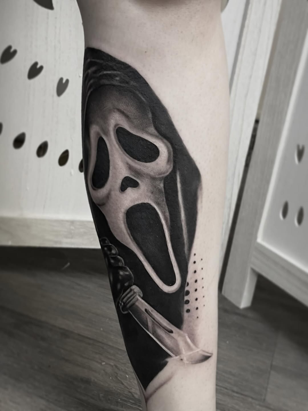 Tattoo by @hudslim — realism, black_and_grey
