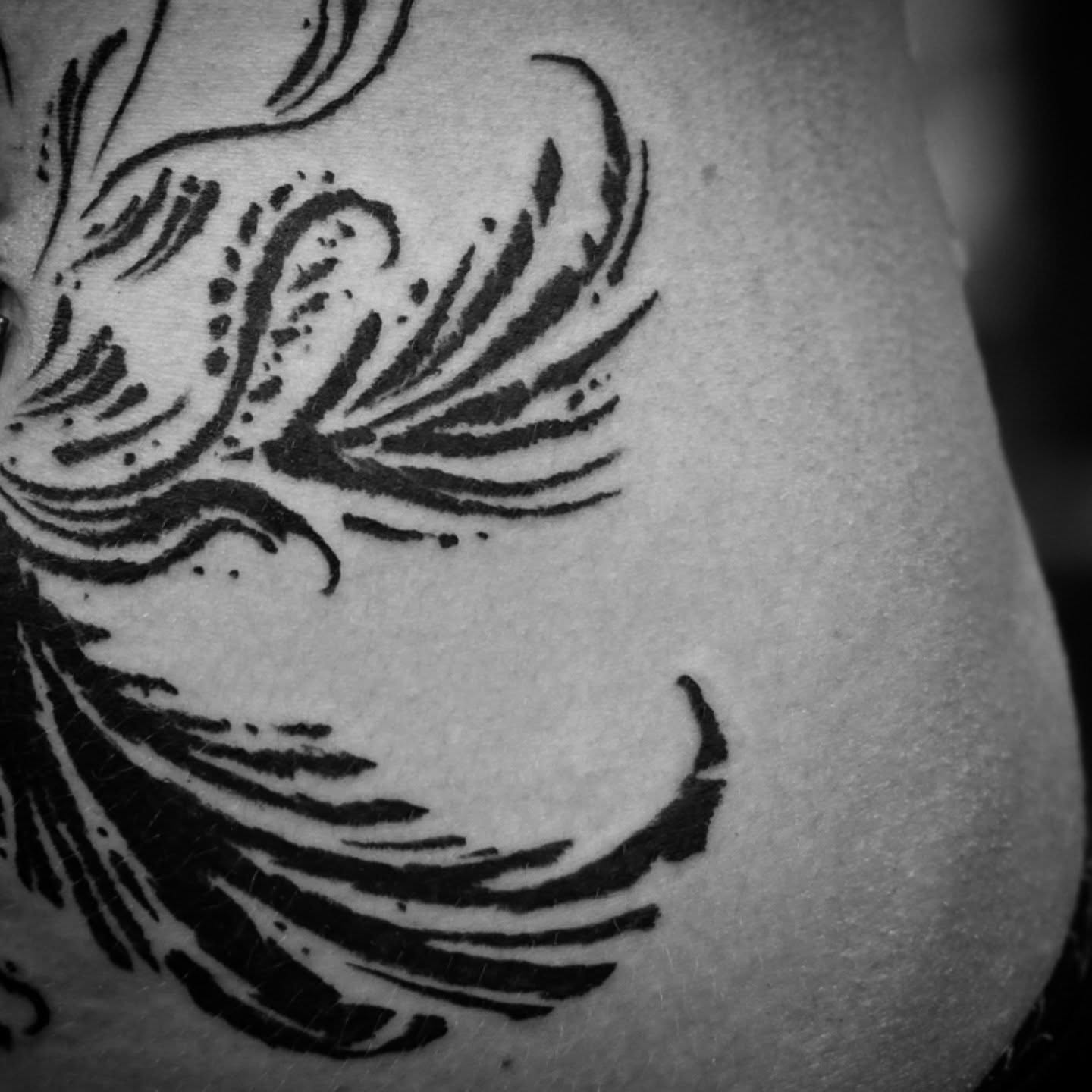 Tattoo by @aaronistattoo — black_and_grey
