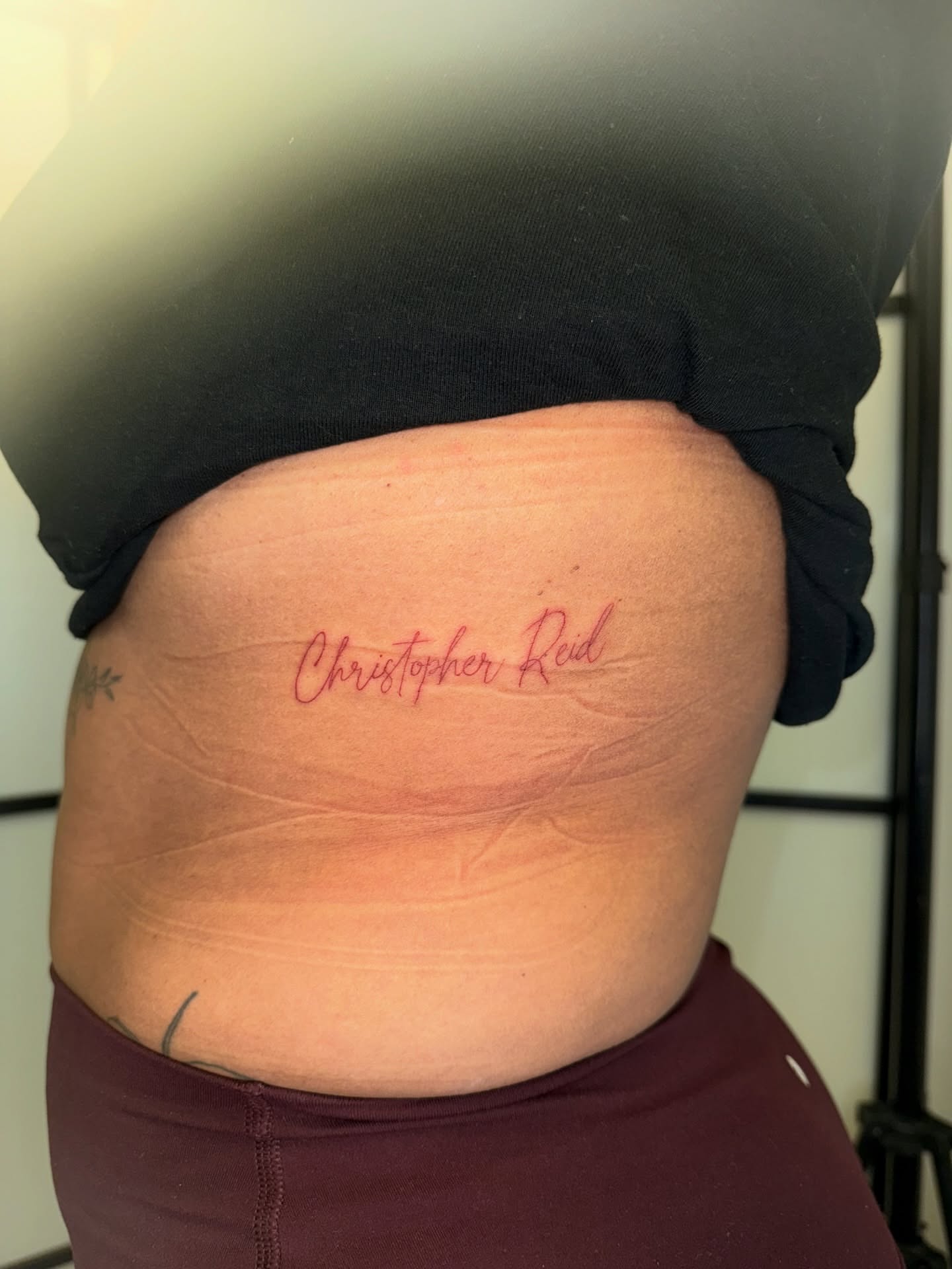 Tattoo by @puratinta4u — lettering_script