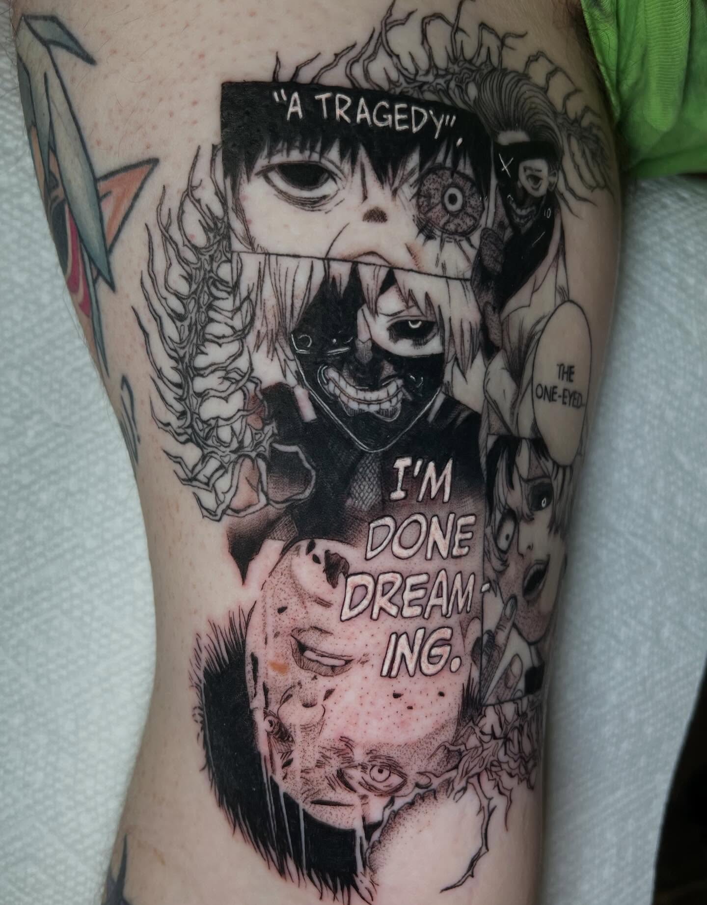 Tattoo by @juliet_miller — dark_realism