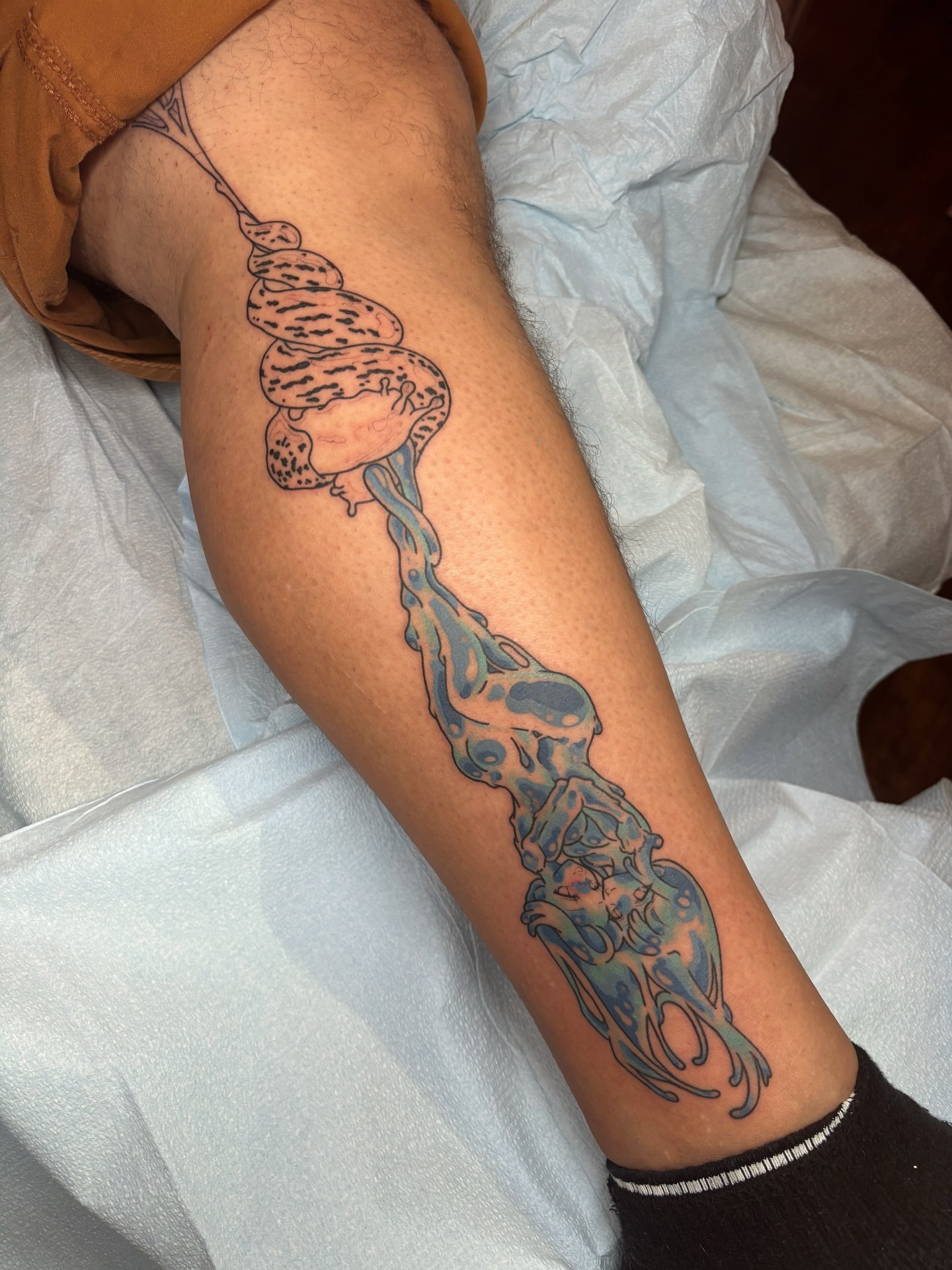 Tattoo by @toriwartooth — neo_traditional, dotwork