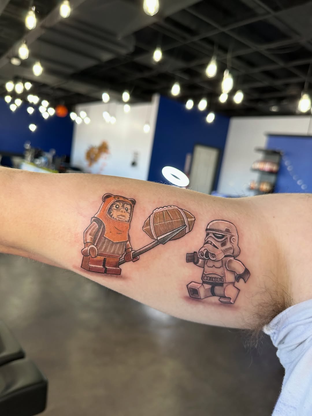 Tattoo by @cameronhobbs_art — new_school, anime