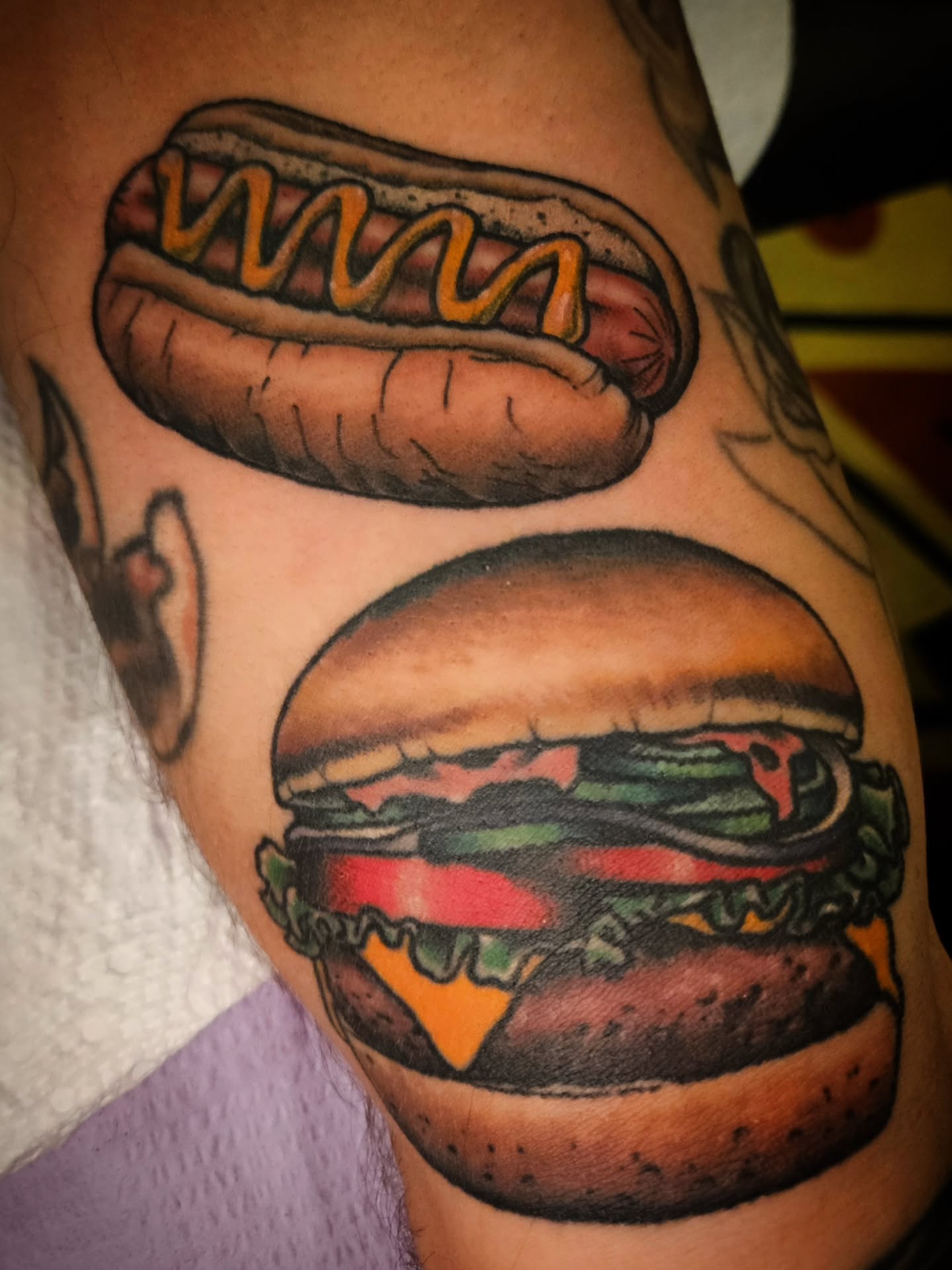 Tattoo by @owenmillertattoo — american_traditional, realism