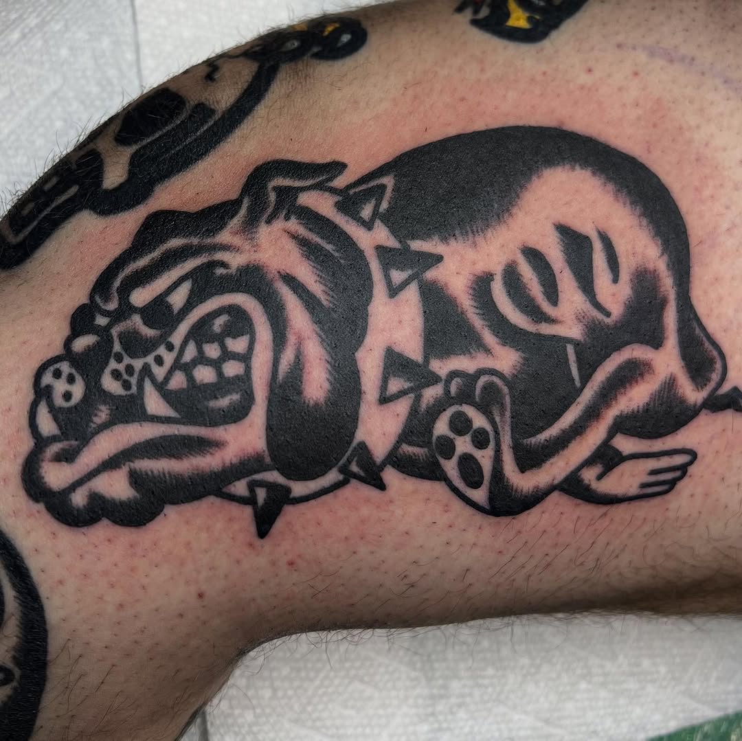 Tattoo by @mikeychestnuts — american_traditional