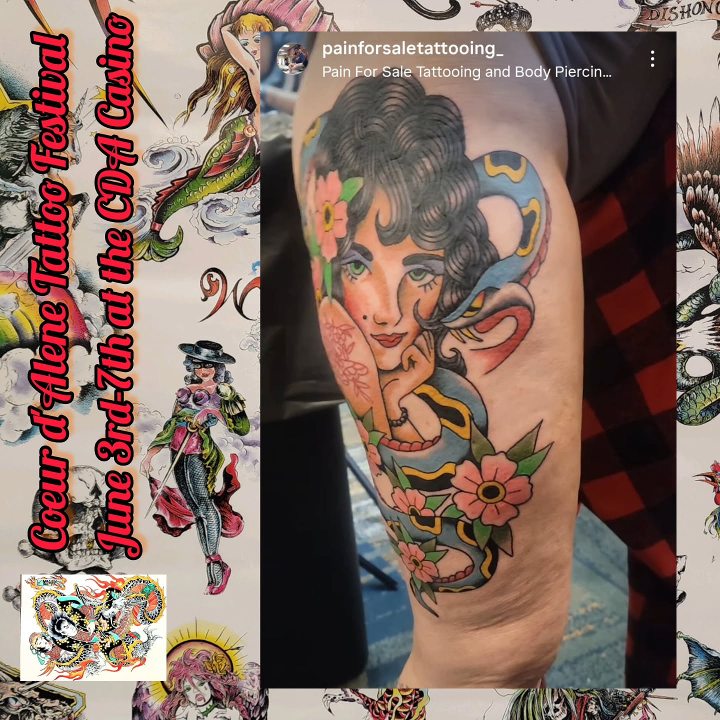 Tattoo by @painforsaletattooing_ — american_traditional