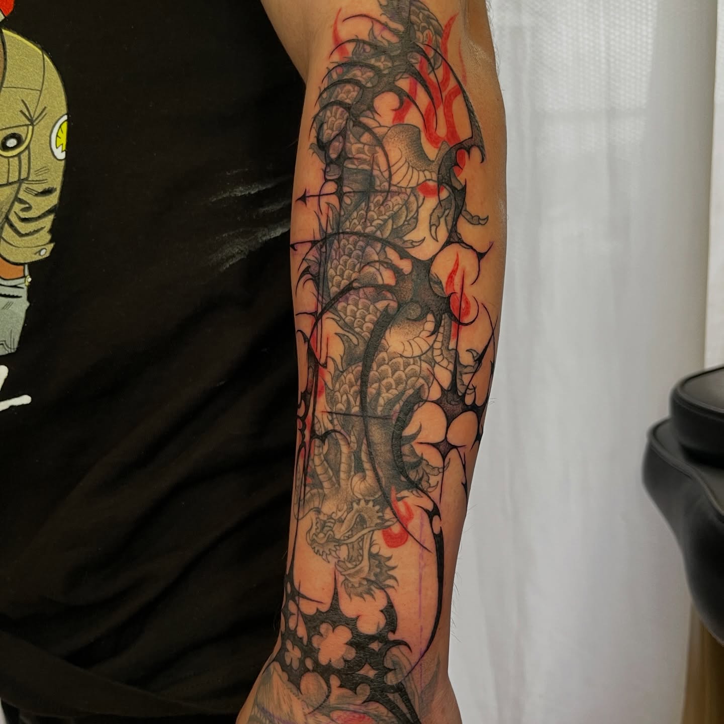 Dragon japanese irezumi tattoo on the forearm by soph ଘ(੭ˊᵕˋ)੭