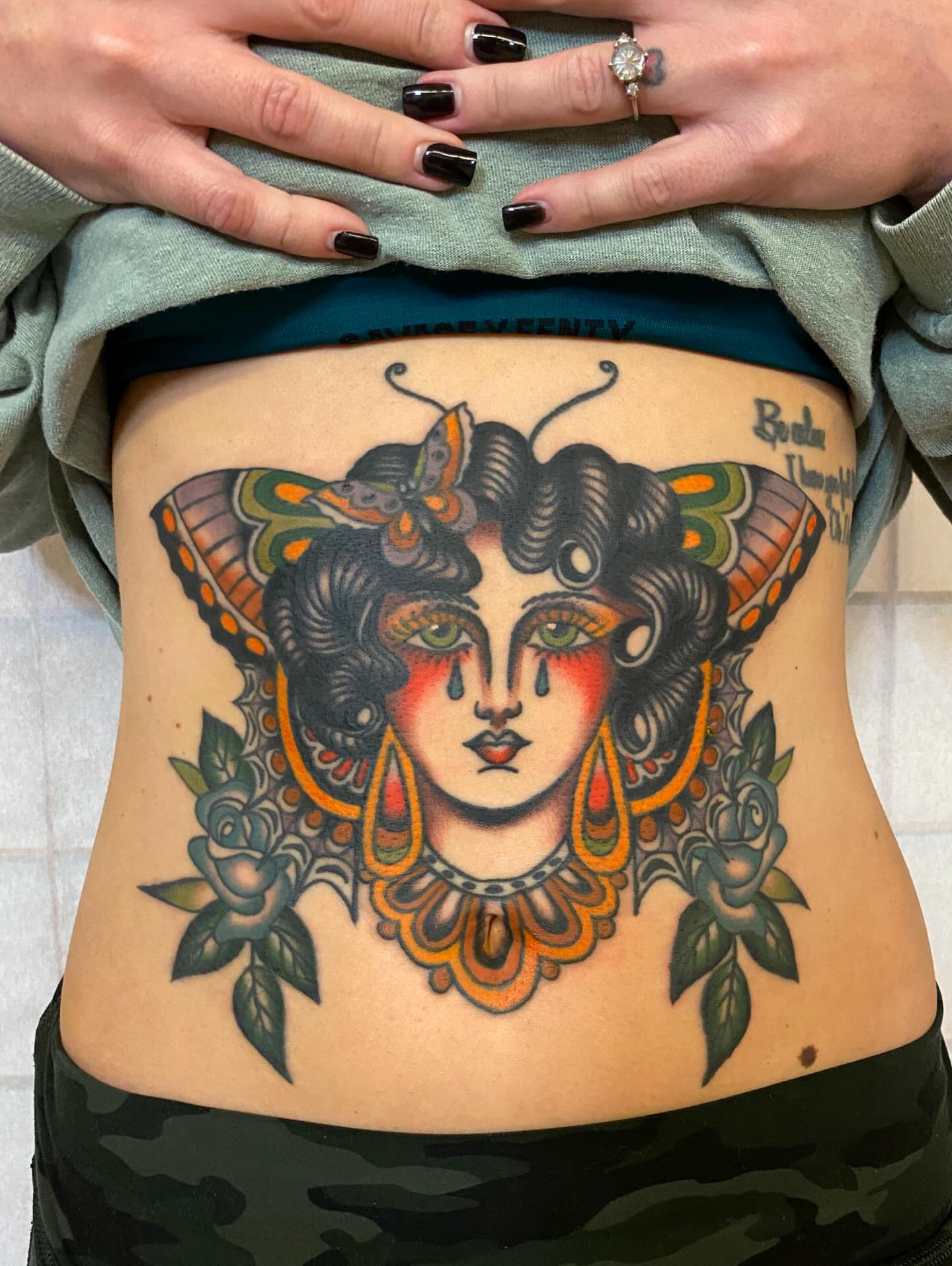 Tattoo by @klaaane — american_traditional, illustrative