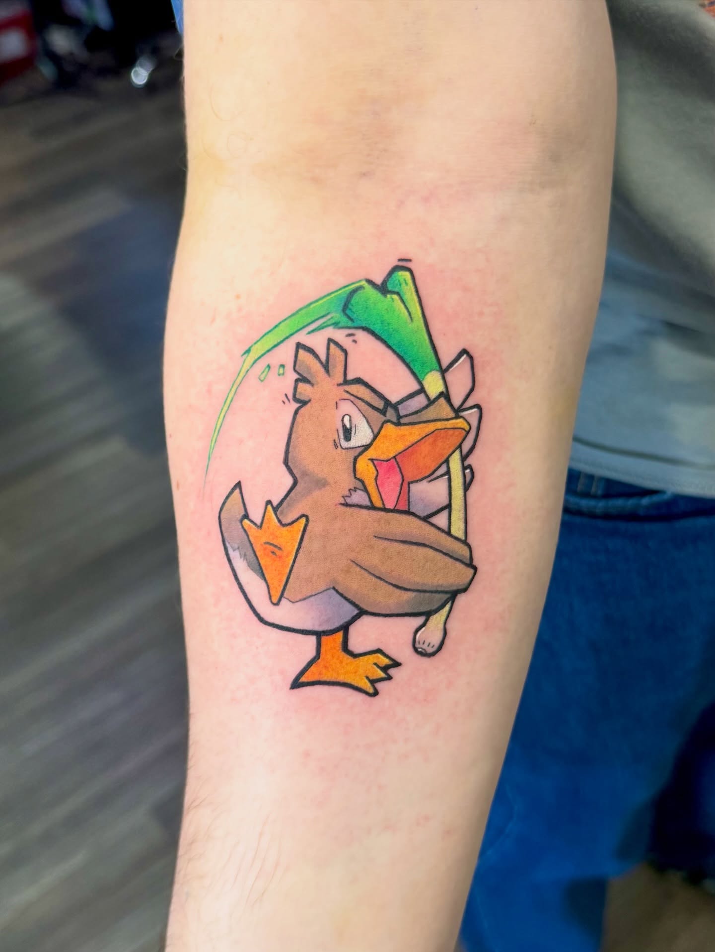 Tattoo by @topaciotattoos — watercolor