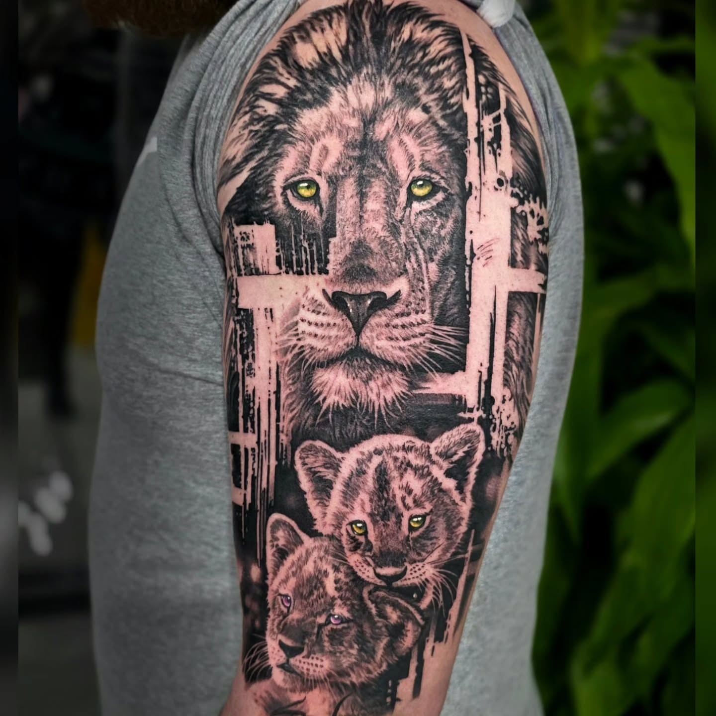 Tattoo by @tattoos_by_julia — realism, black_and_grey