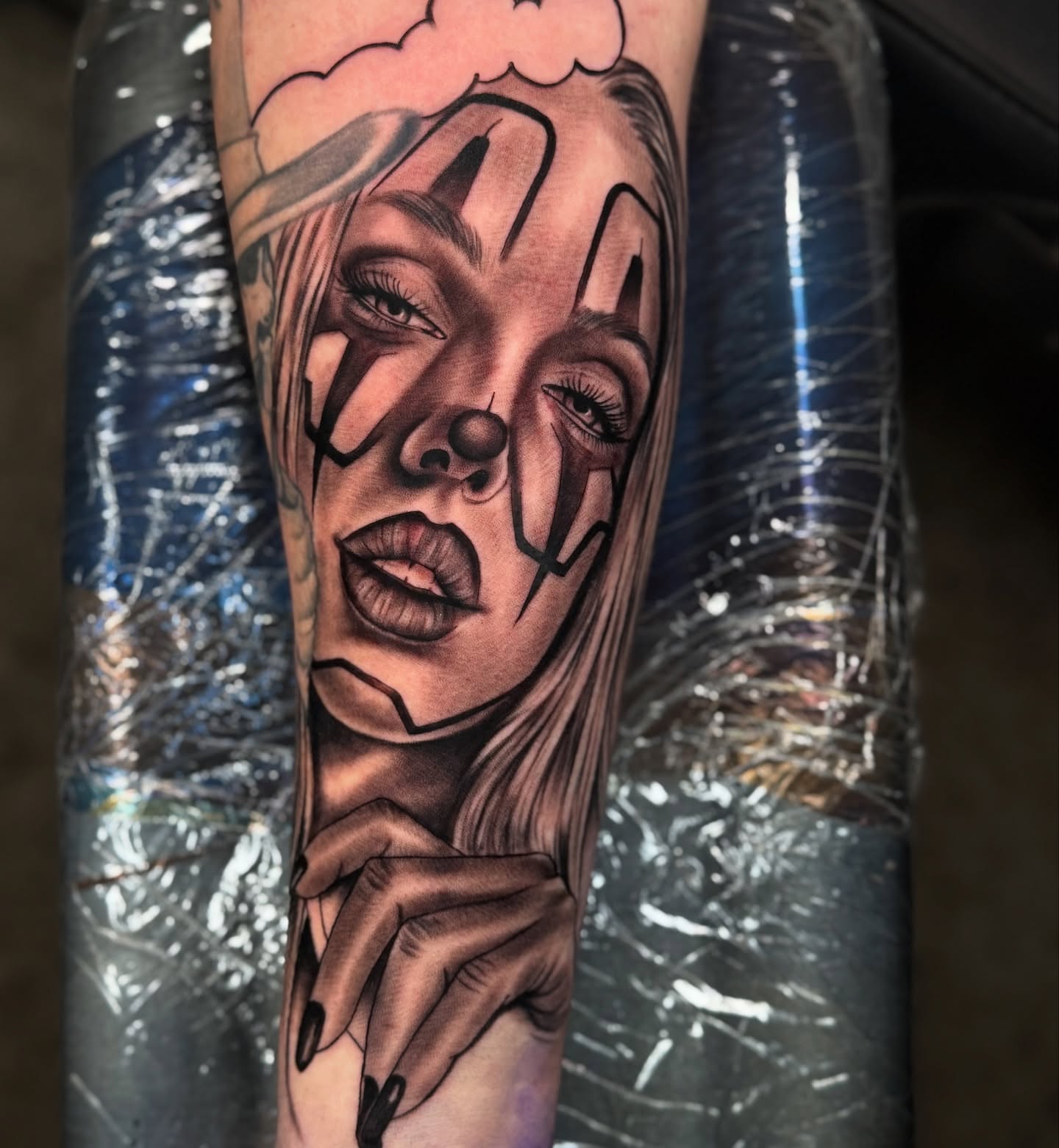 Tattoo by @artbytevin — realism, black_and_grey