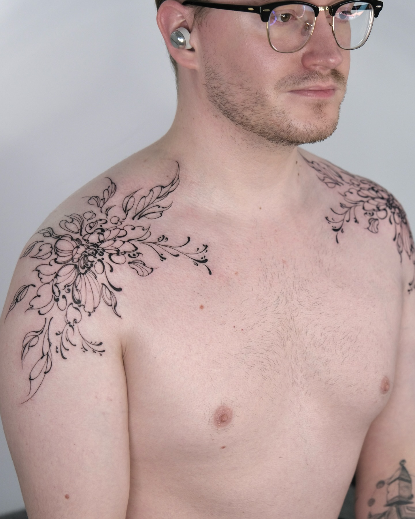 Tattoo by @theonly4zoy — black_and_grey