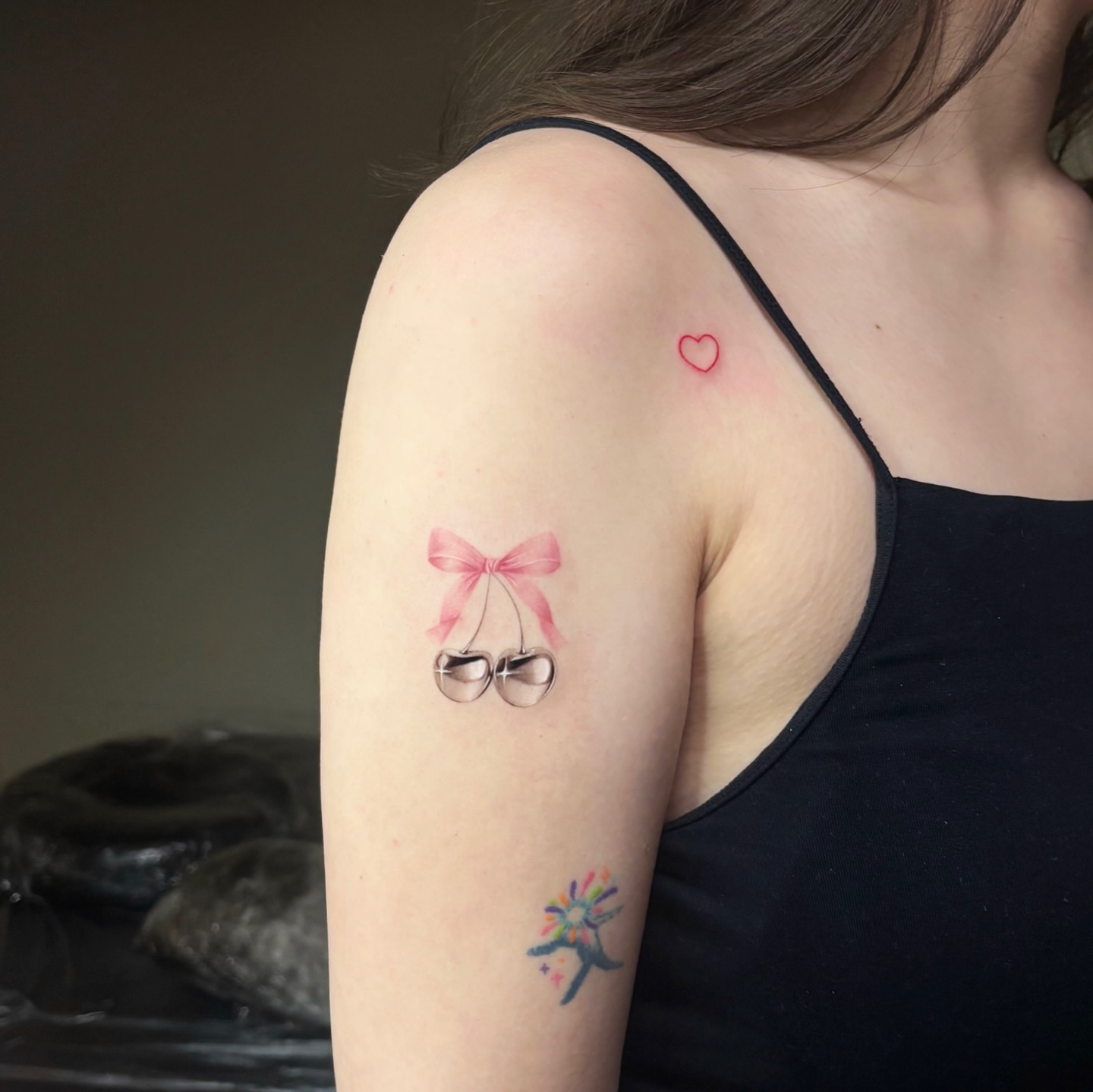 Tattoo by @nyangwol_tattoo — watercolor