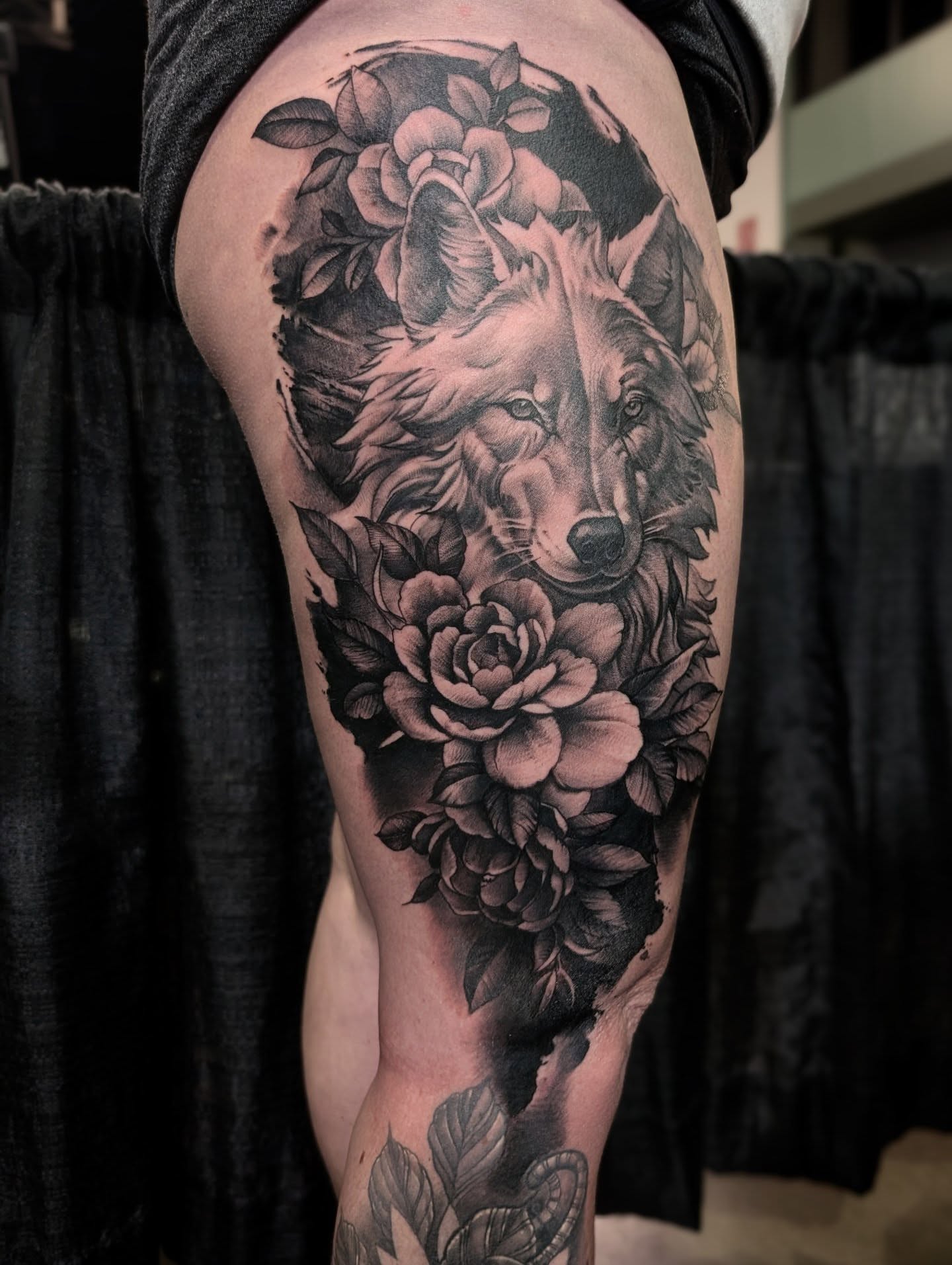 Tattoo by @alex.capatina.tattoos — black_and_grey, realism