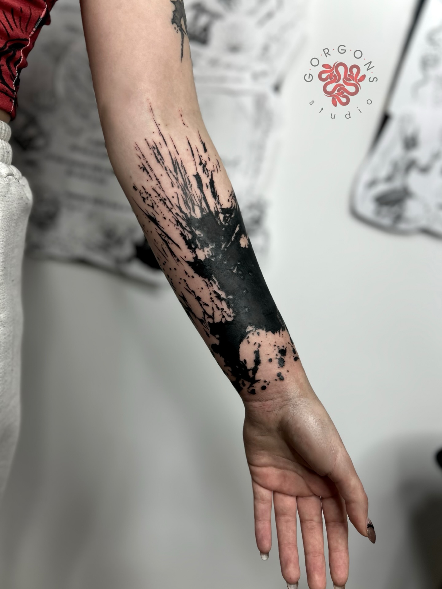 Tattoo by @tygydyk_tattoo — dotwork