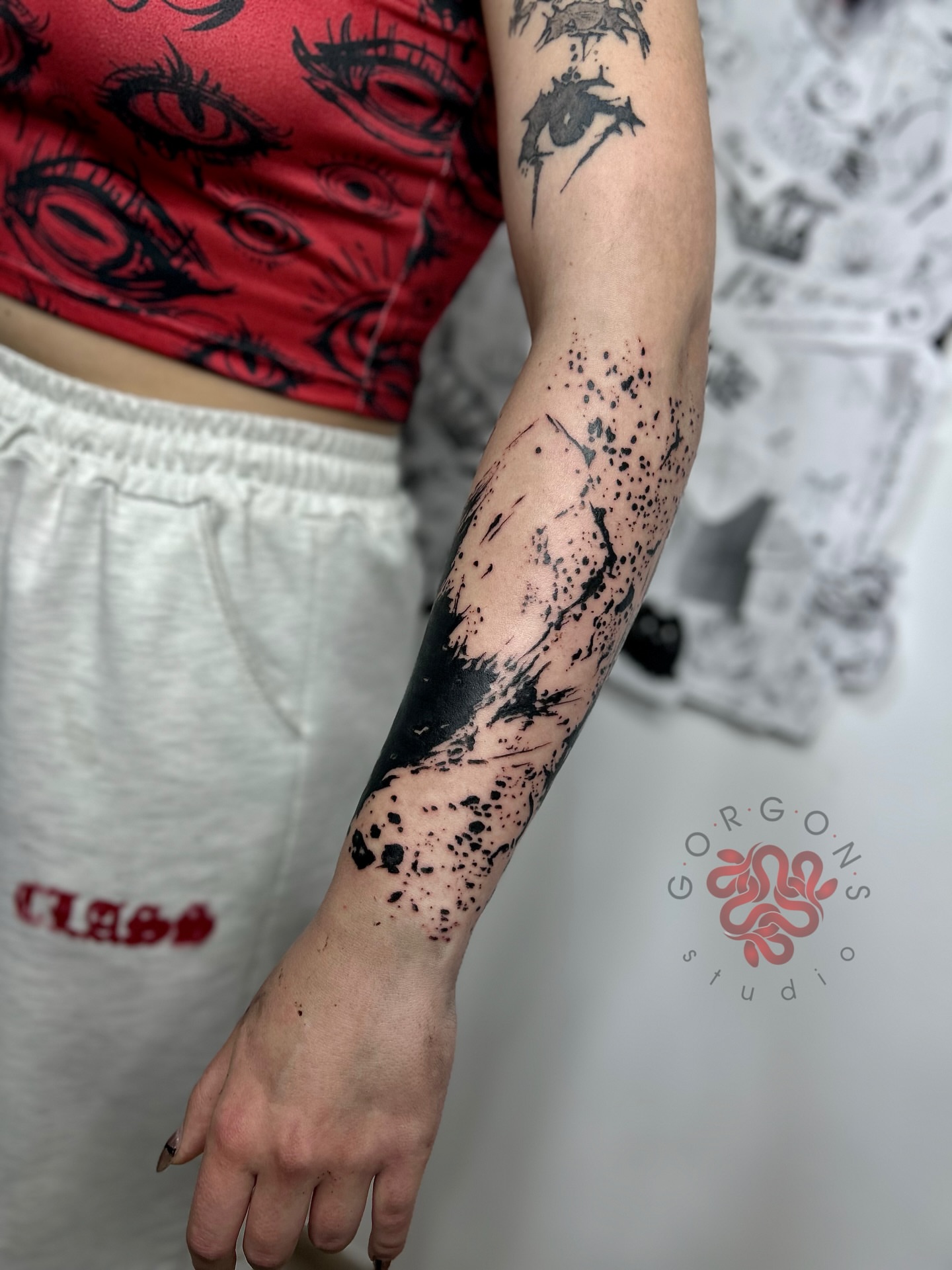 Tattoo by @tygydyk_tattoo — dotwork