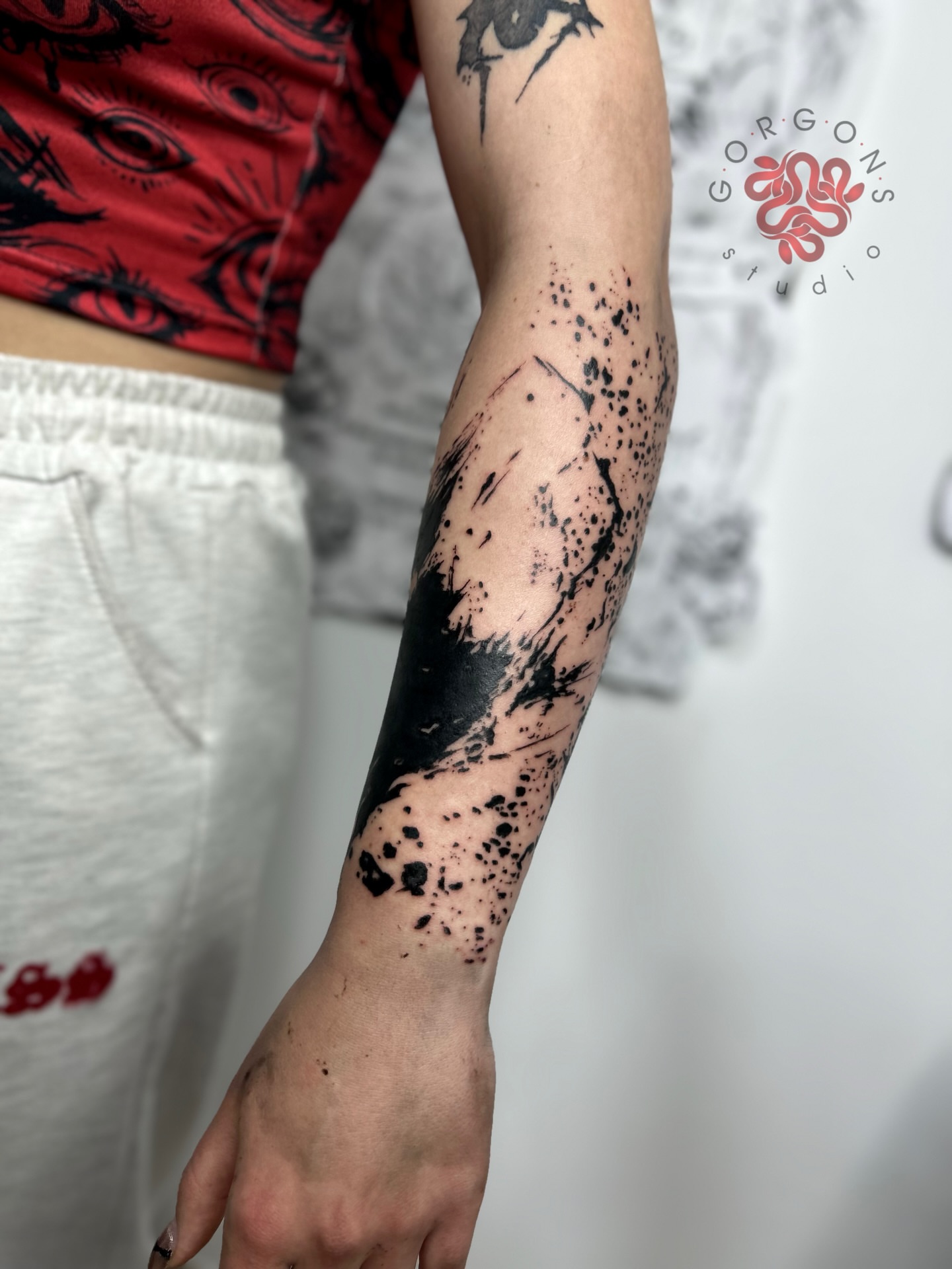 Tattoo by @tygydyk_tattoo — dotwork