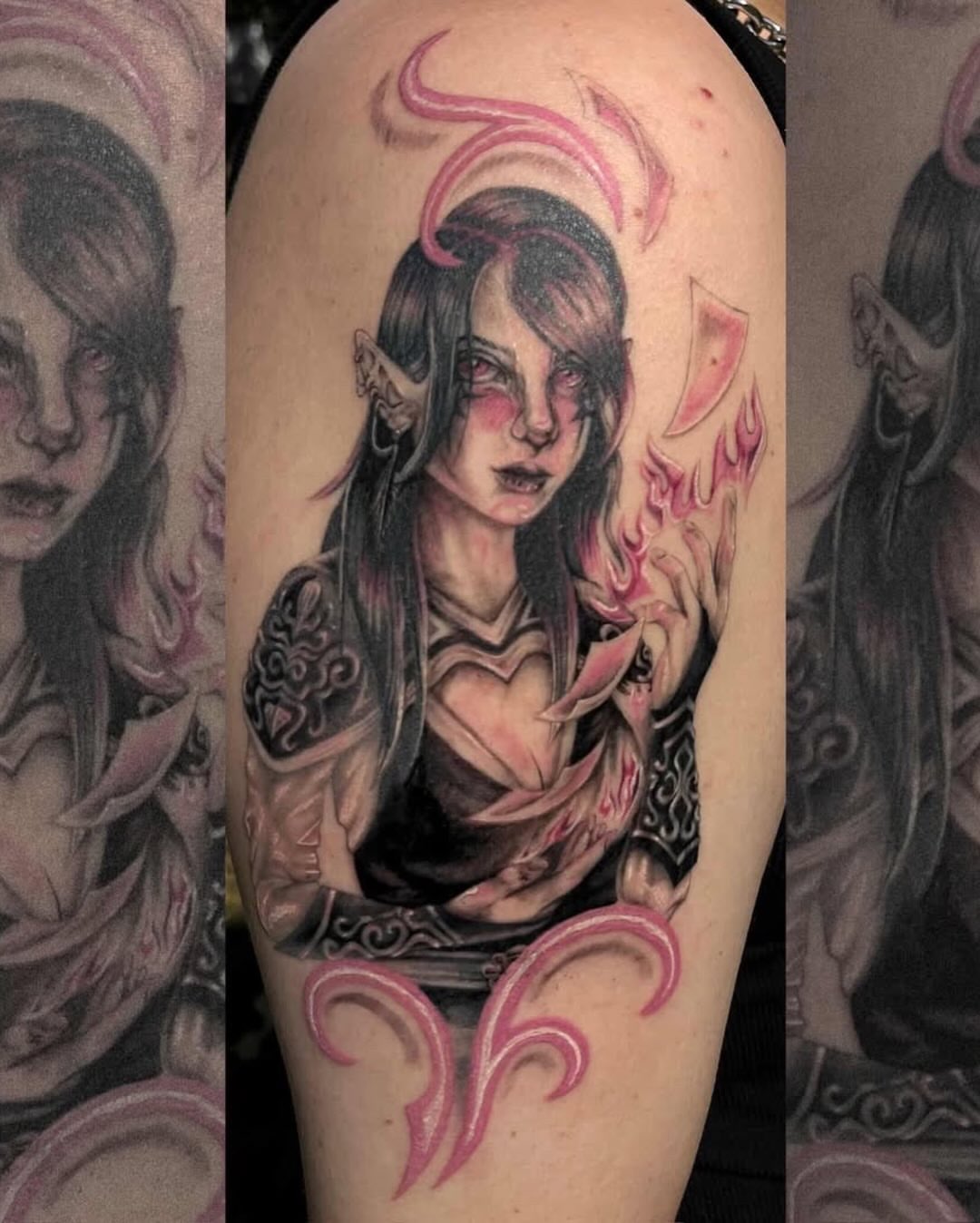 Tattoo by @triple888tattoos — realism, dark_realism