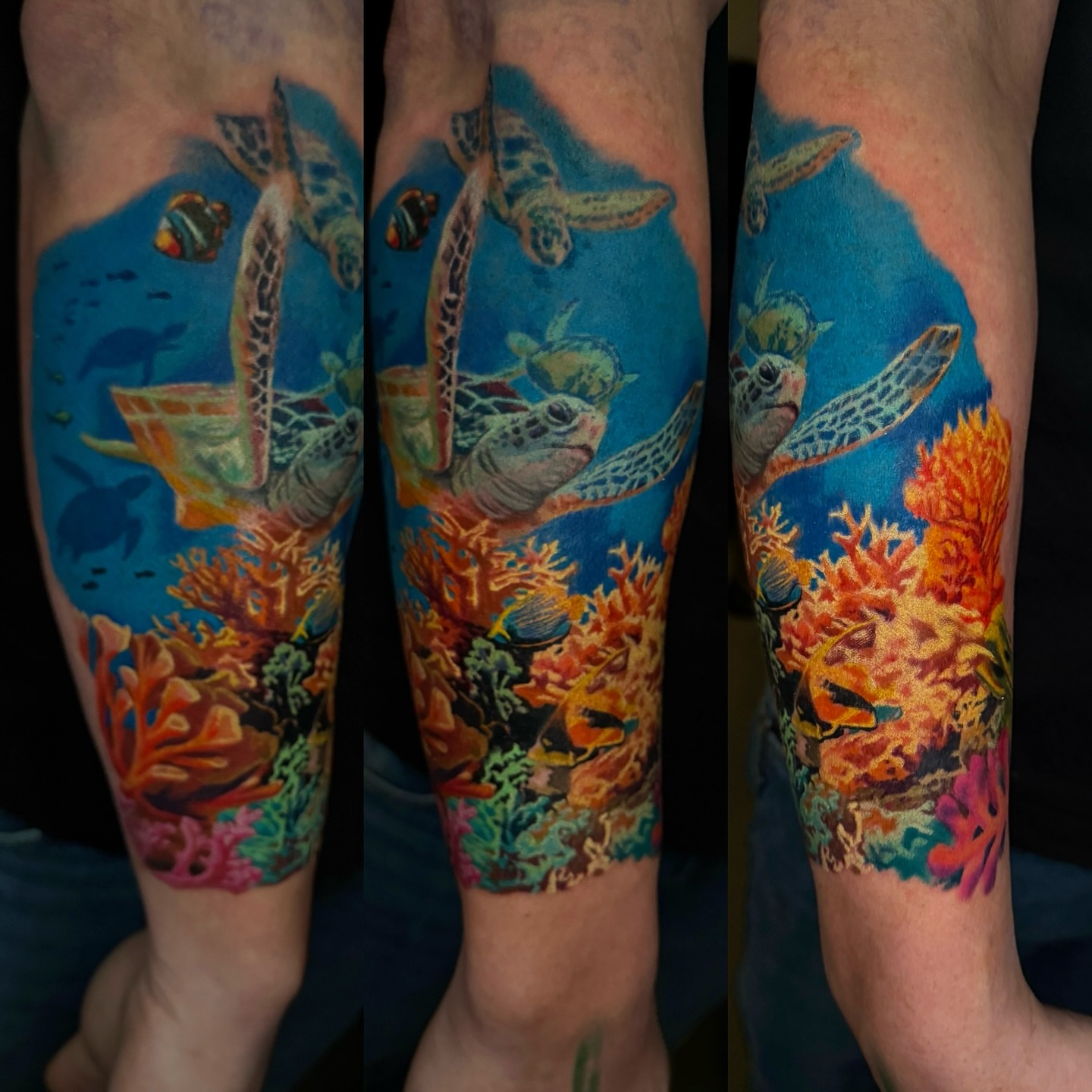 Tattoo by @varotattoos — realism, watercolor