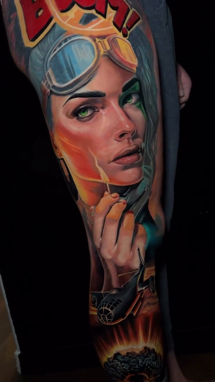 Tattoo by @kevin_bradleyjr — realism, trash_polka