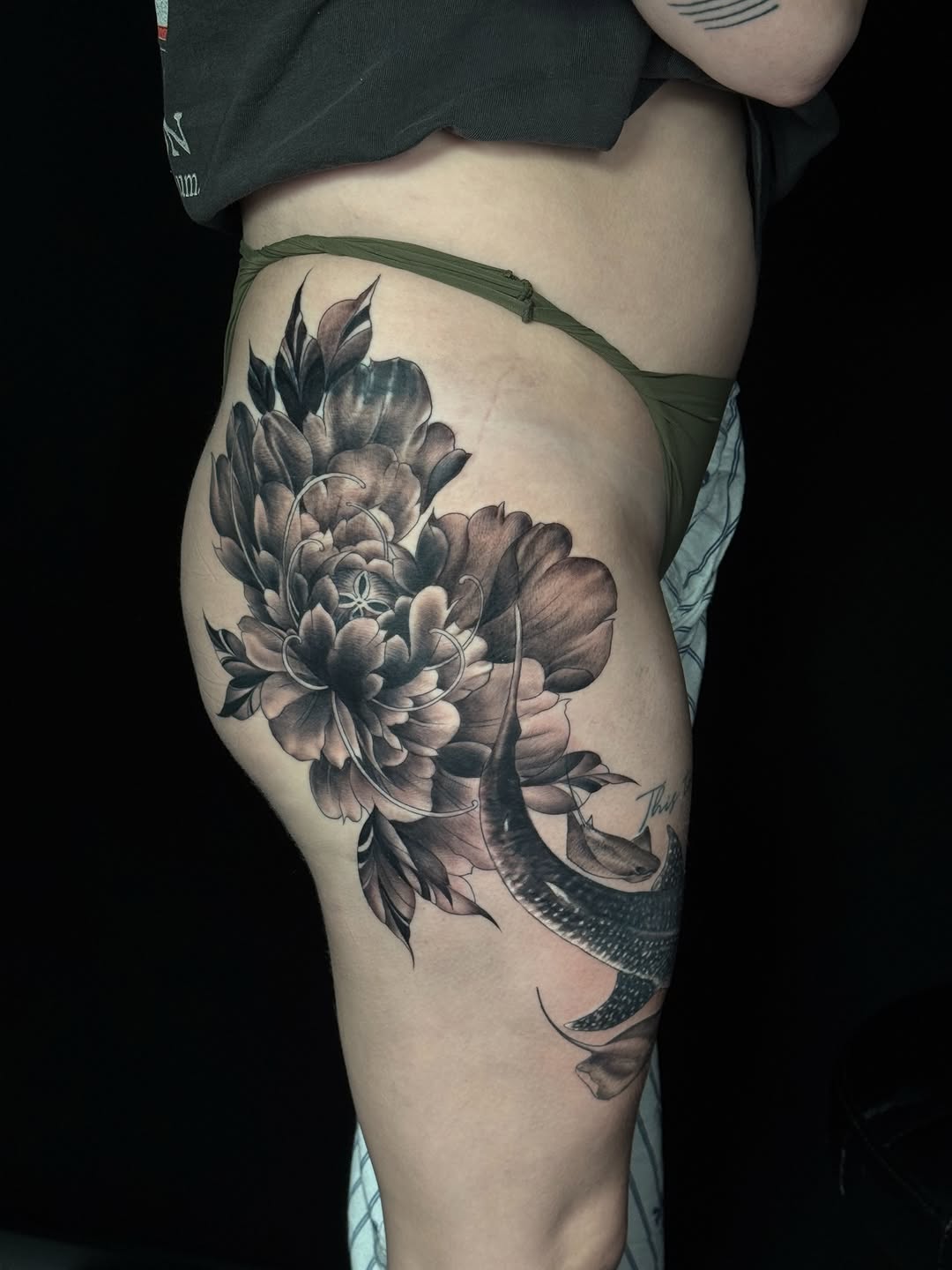 Tattoo by @tattootre — black_and_grey, realism