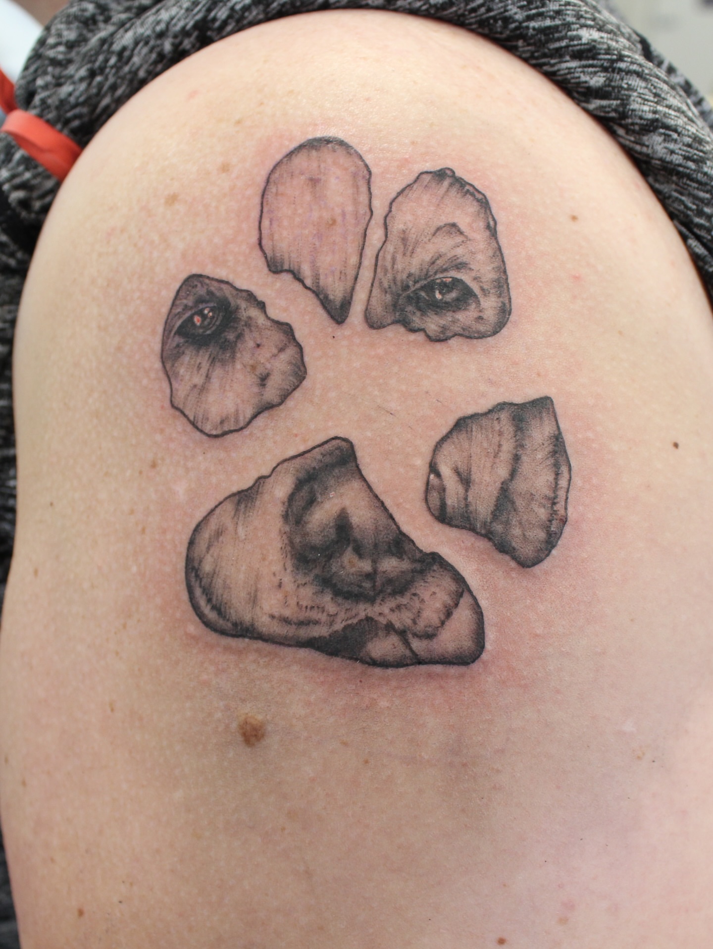 Tattoo by @shadowsteptattoo — black_and_grey