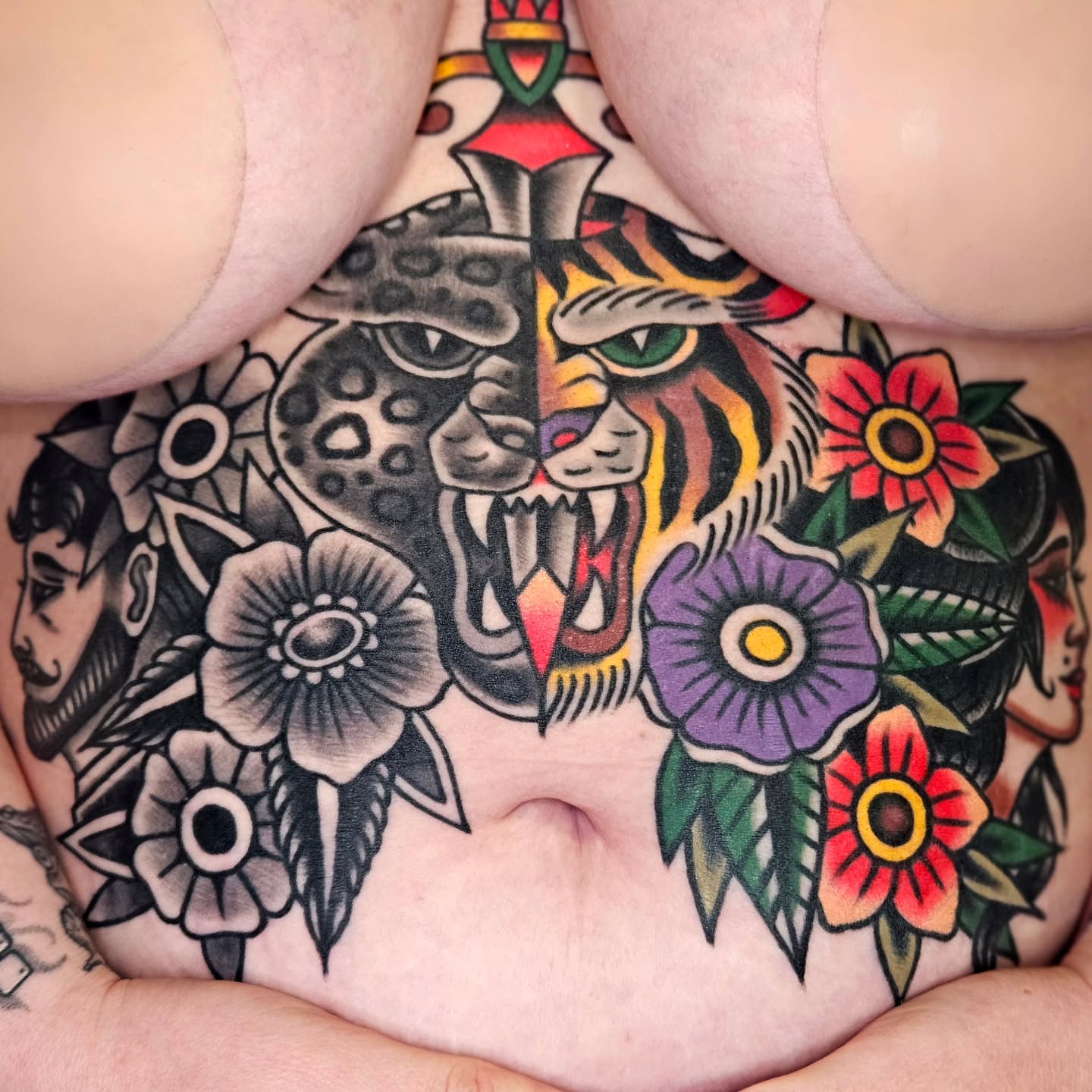 Tattoo by @mikegrasketattooart — american_traditional, black_and_grey