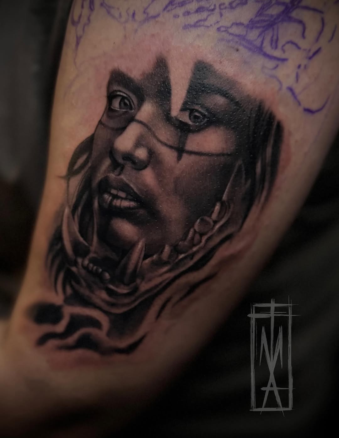 Tattoo by @tattoosbymattarguello — realism, black_and_grey