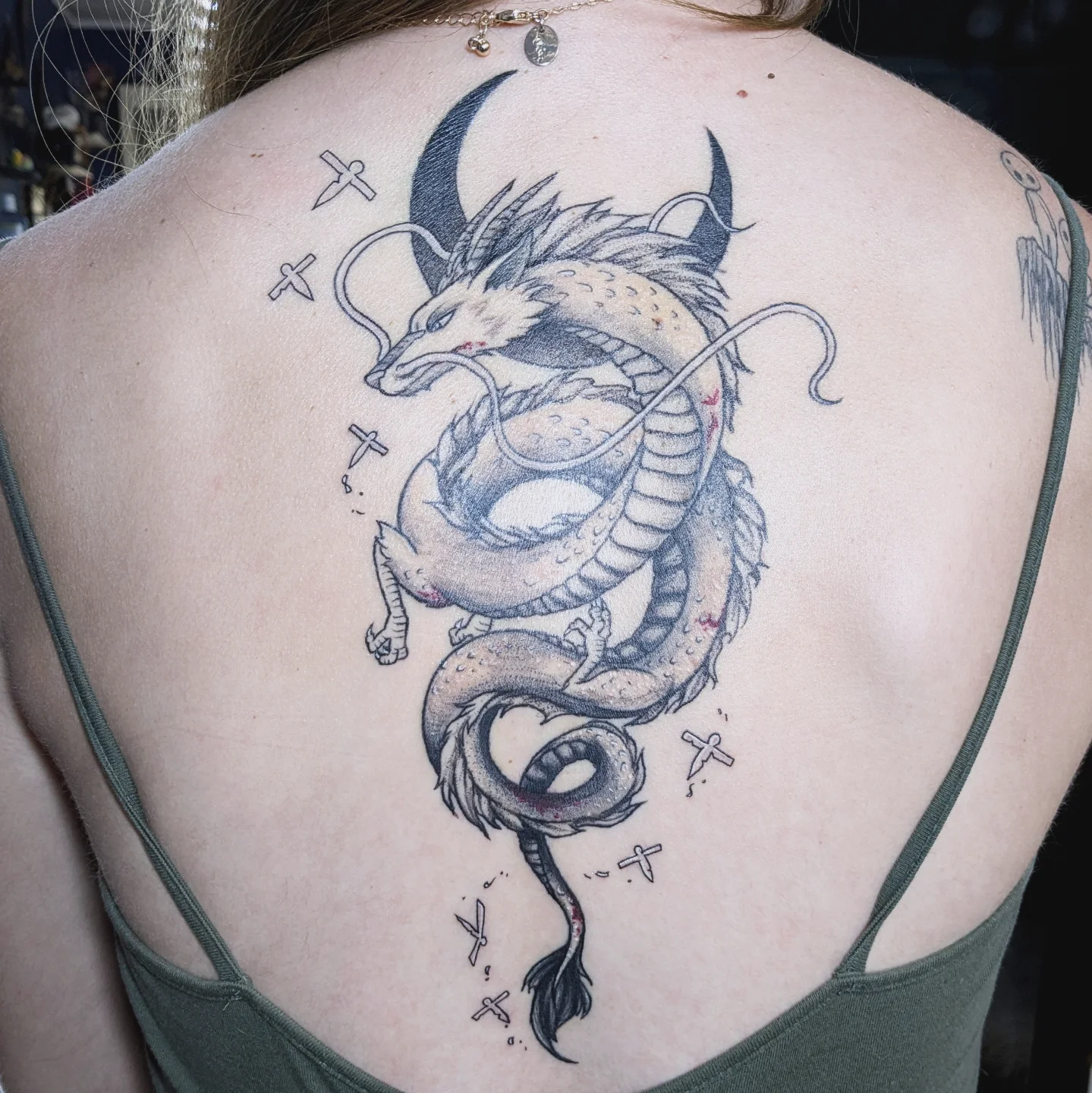 Tattoo by @inkedmongoose — black_and_grey