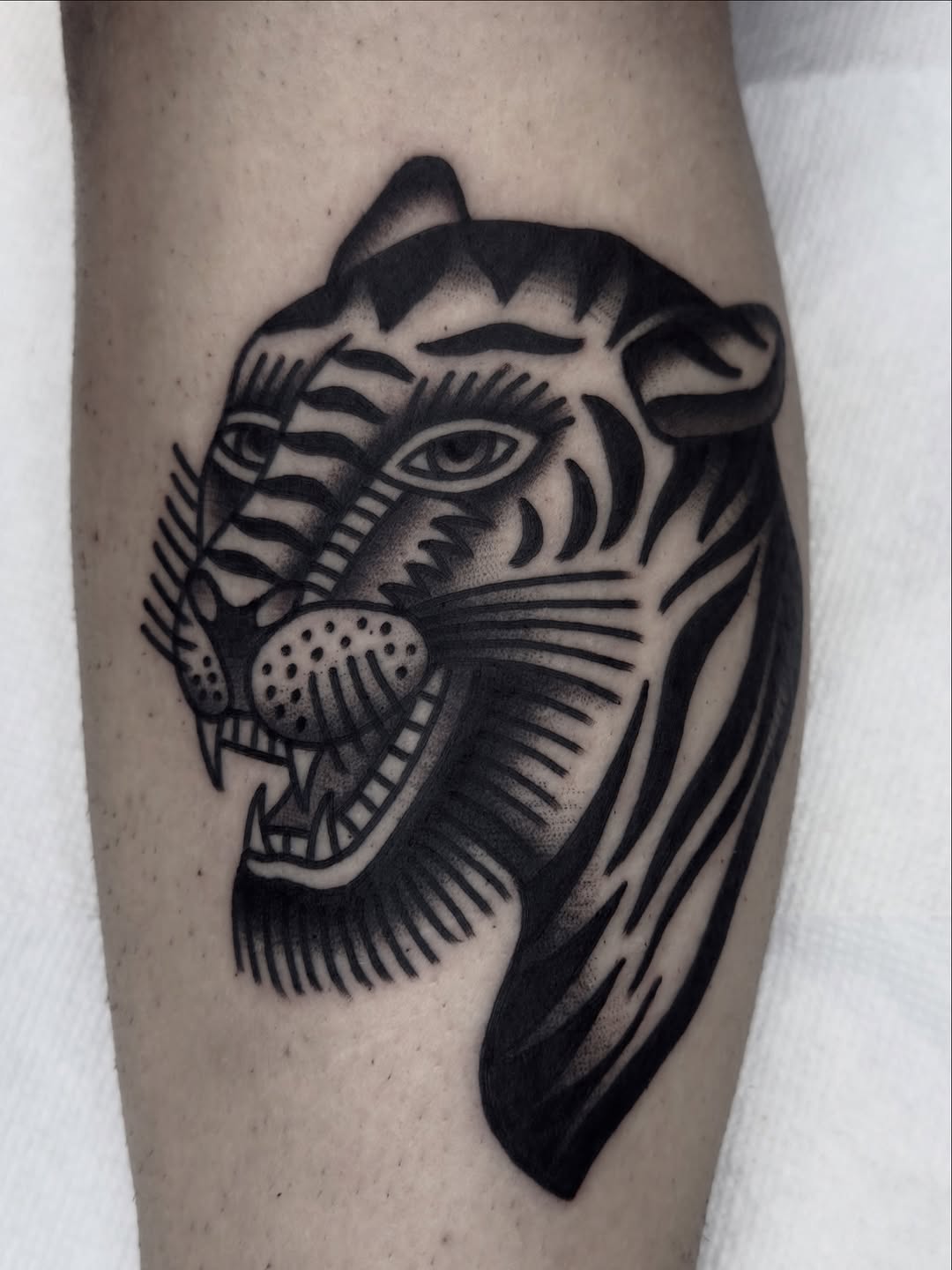 Tattoo by @reid.tattoos — american_traditional, black_and_grey