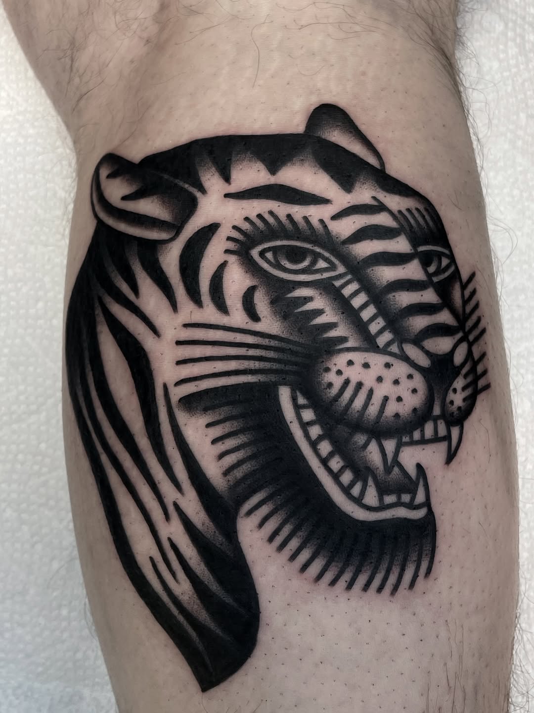 Tattoo by @reid.tattoos — american_traditional, black_and_grey