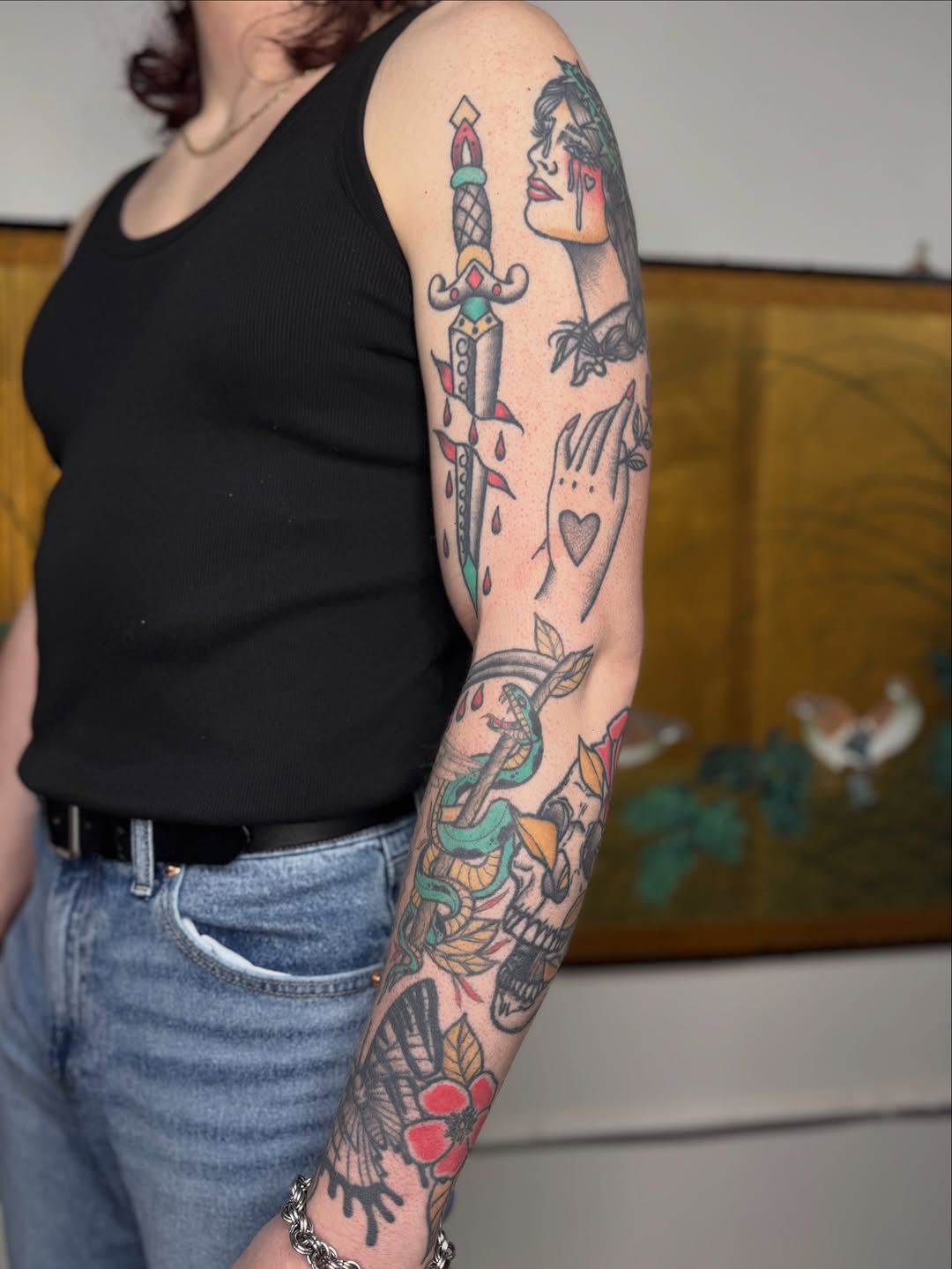 Tattoo by @lilmazetattoos — american_traditional