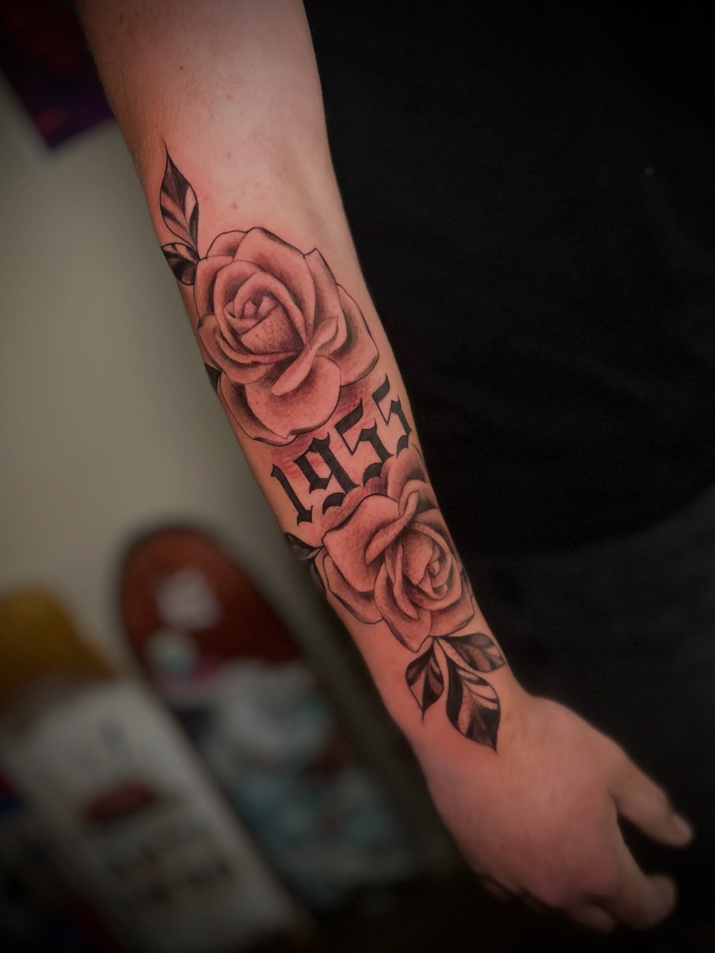 Tattoo by @tatt2st — black_and_grey