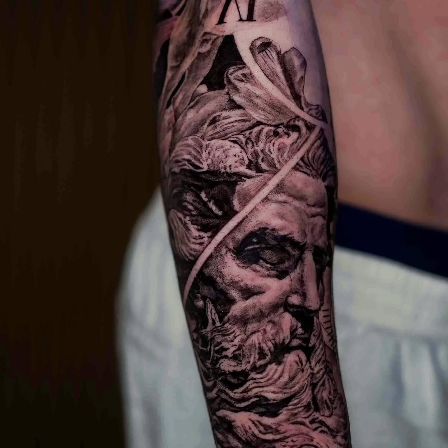 Tattoo by @soopool_tattoo — black_and_grey, realism