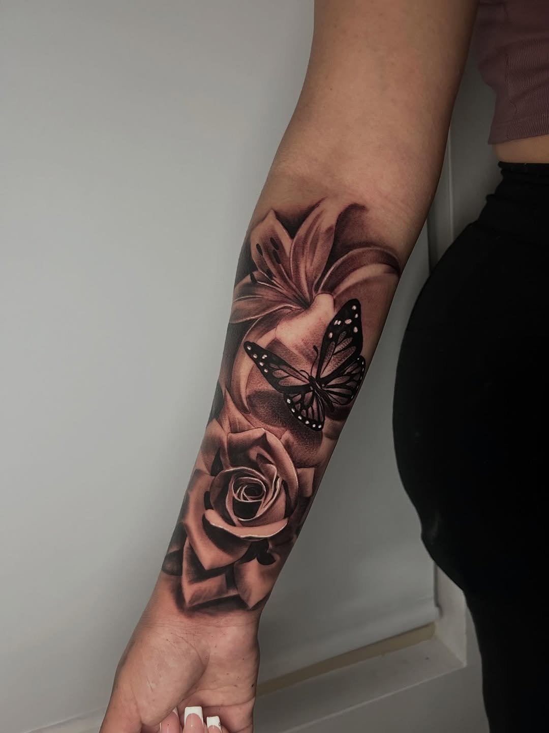 Tattoo by @tattoo_isaac562 — realism, black_and_grey