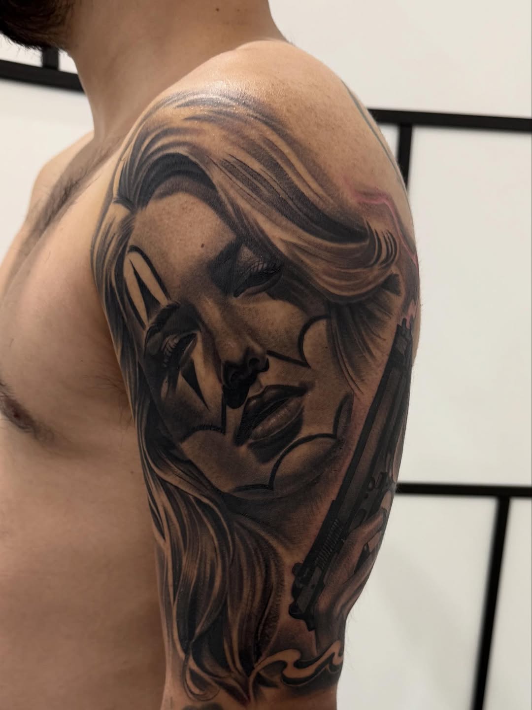 Tattoo by @tattoo_isaac562 — black_and_grey, realism